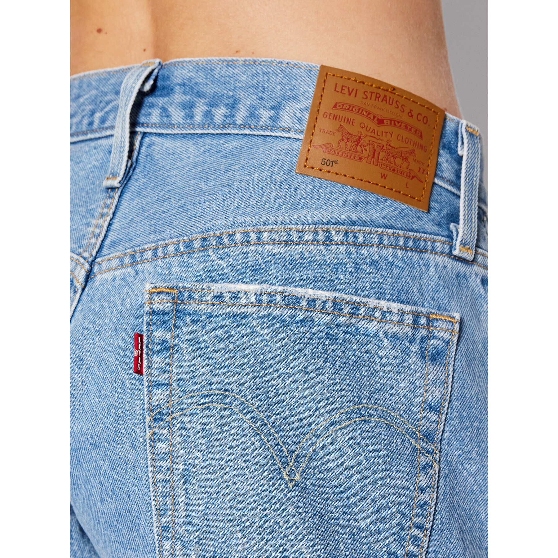 Levi's® Džínsové šortky 501® 56327-0256 Modrá Regular Fit - Pepit.sk