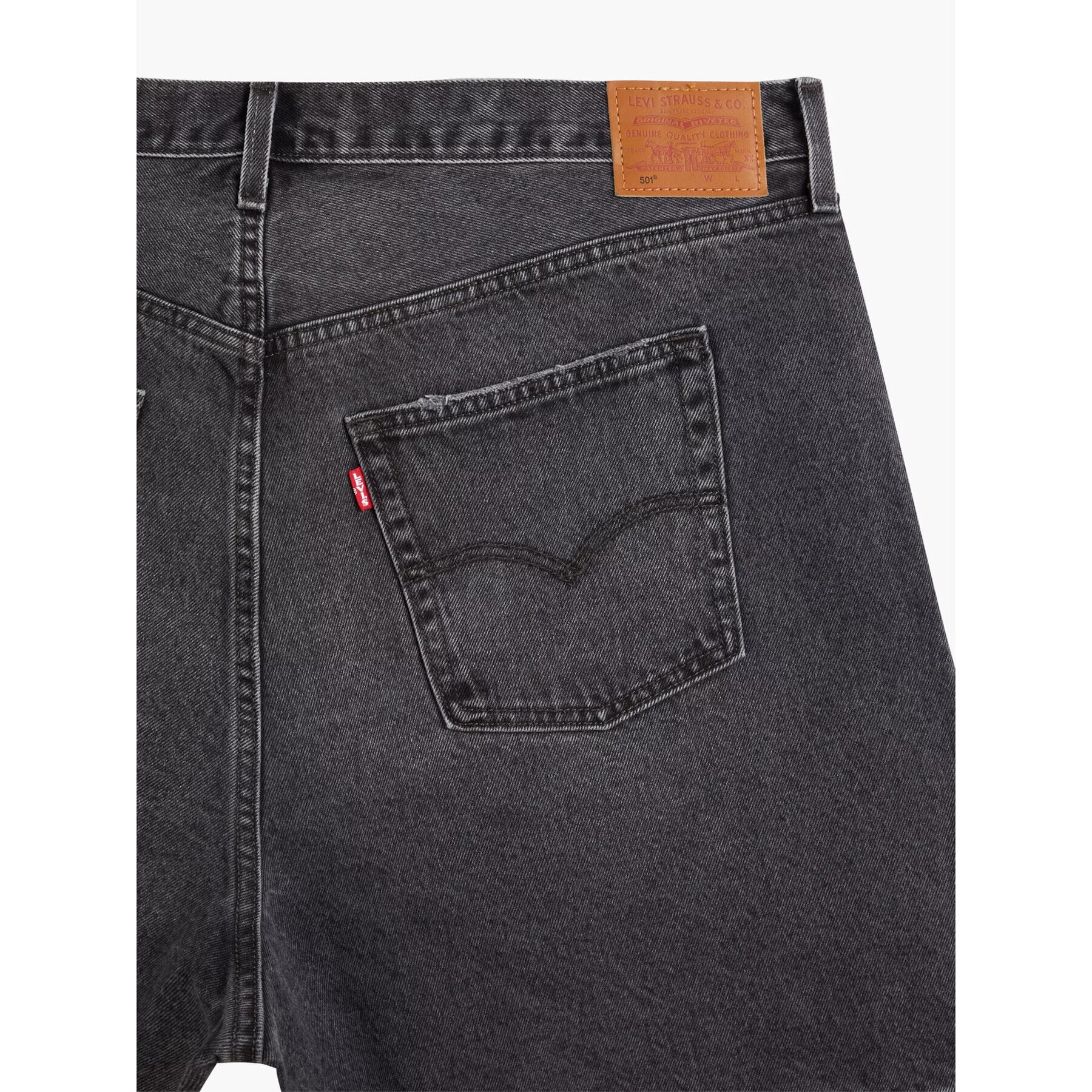 Levi's® Džínsové šortky 501® 90'S A19870004 Čierna Loose Fit - Pepit.sk