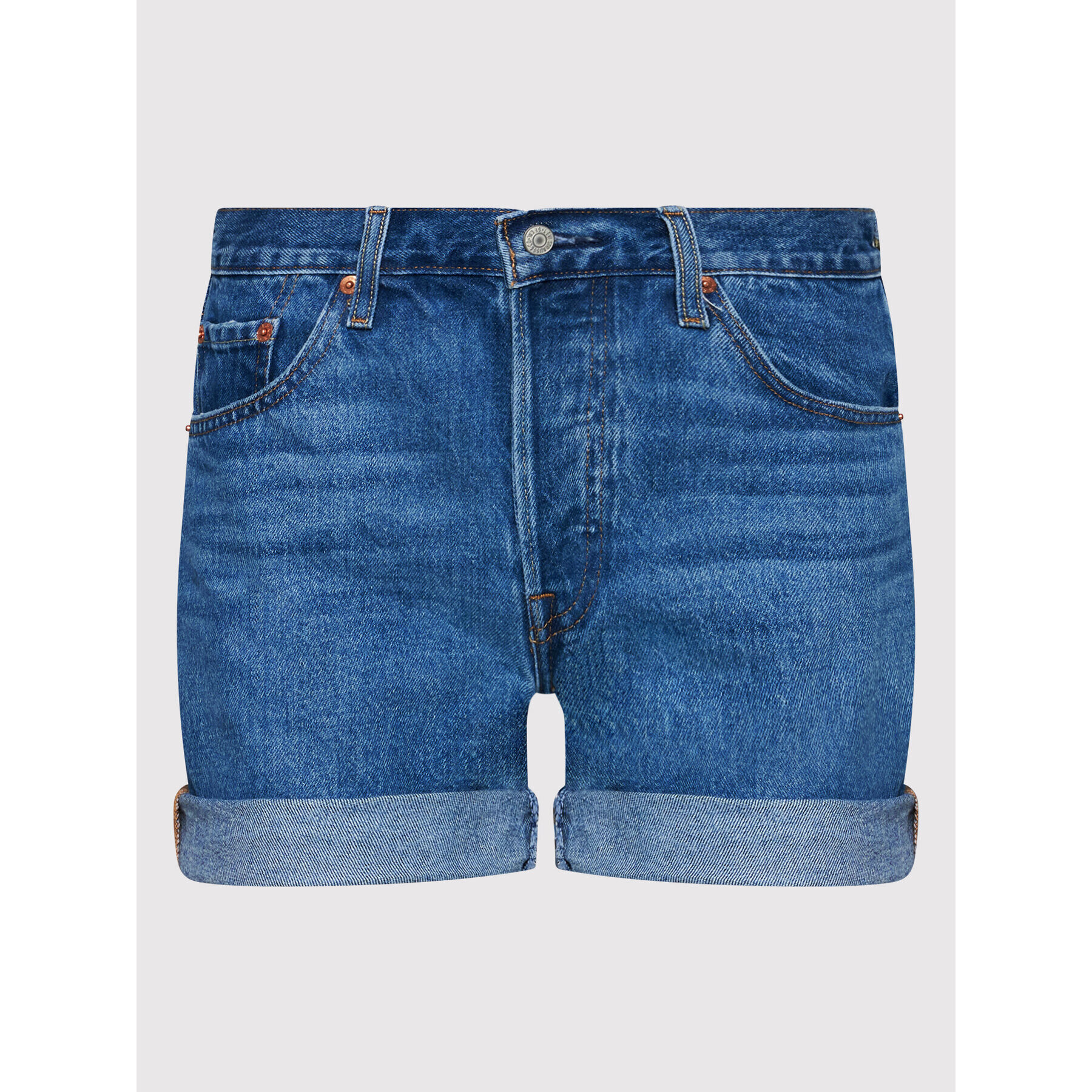 Levi's® Džínsové šortky 501® Flat Finish 29961-0030 Modrá Relaxed Fit - Pepit.sk