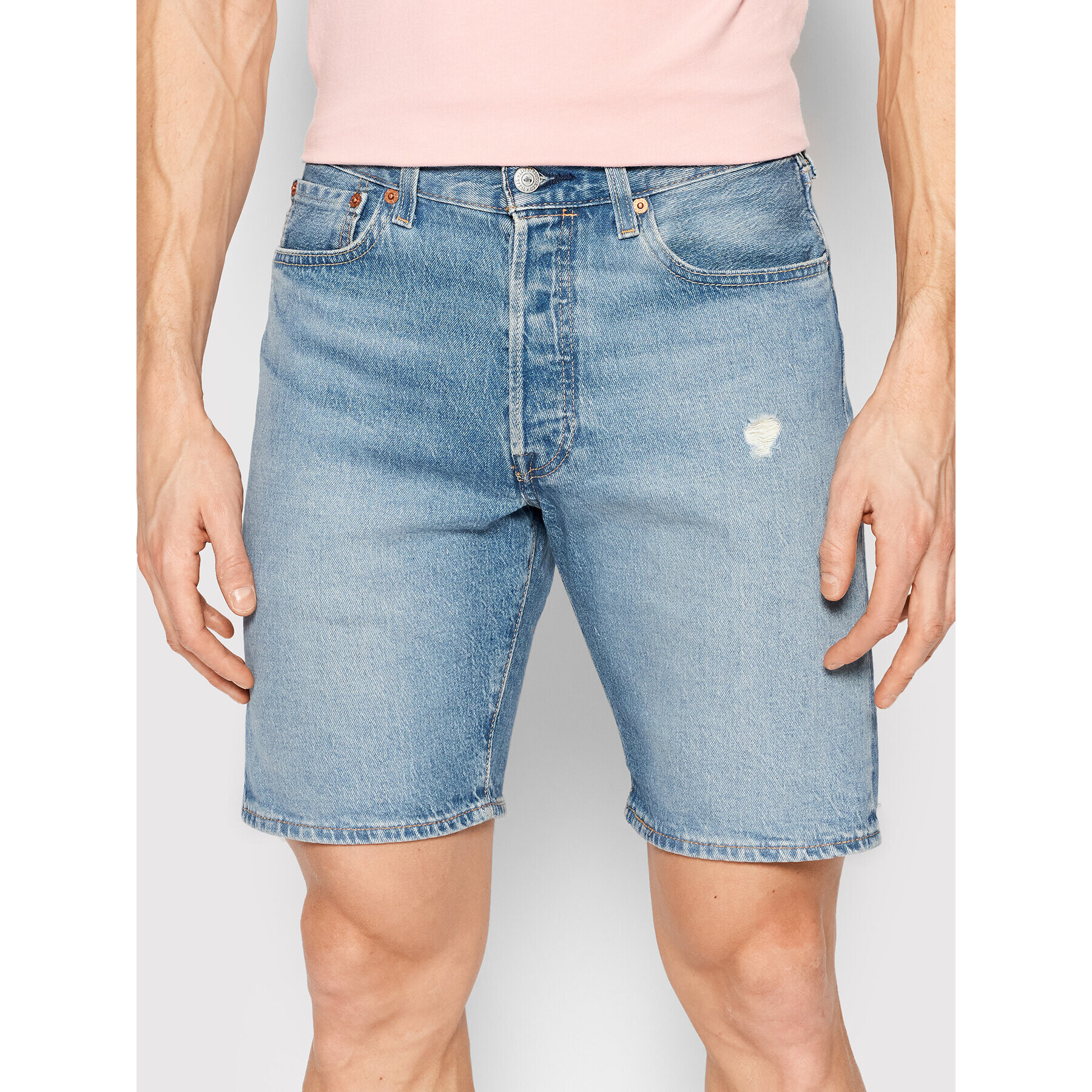 Levi's® Džínsové šortky 501® Hemmed 36512-0154 Modrá Regular Fit - Pepit.sk