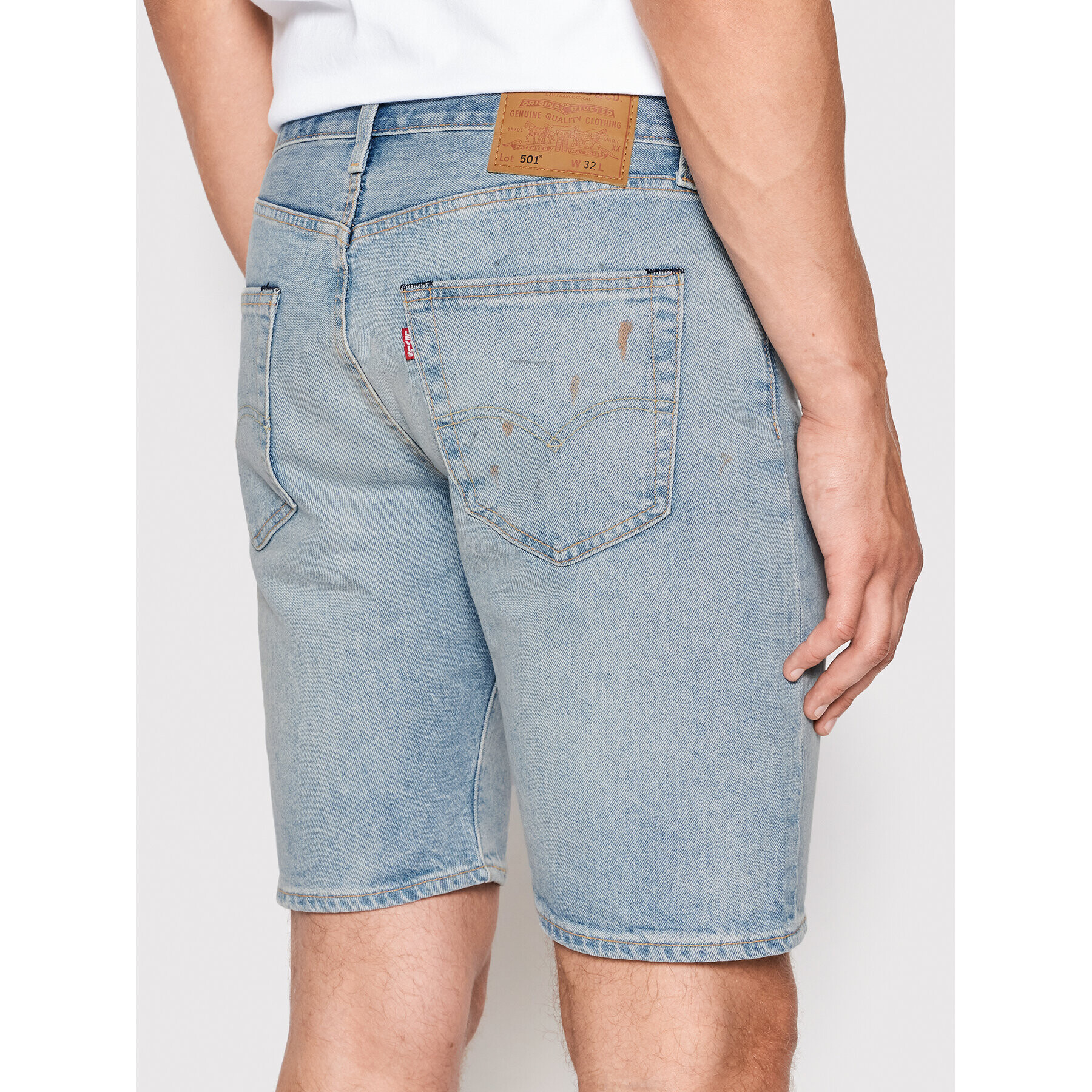 Levi's® Džínsové šortky 501® Hemmed 36512-0163 Modrá Regular Fit - Pepit.sk