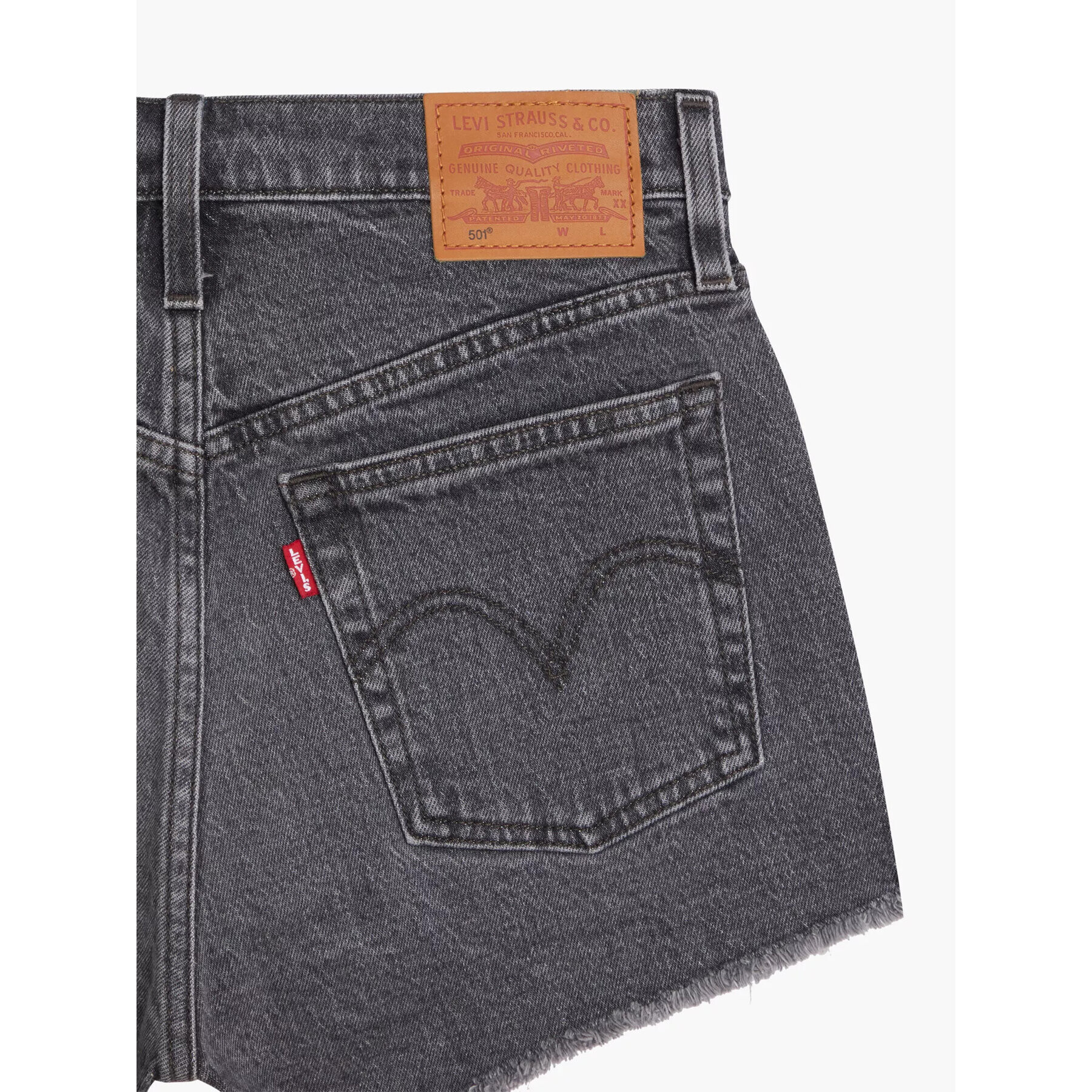 Levi's® Džínsové šortky 501® Original 563270240 Sivá Regular Fit - Pepit.sk