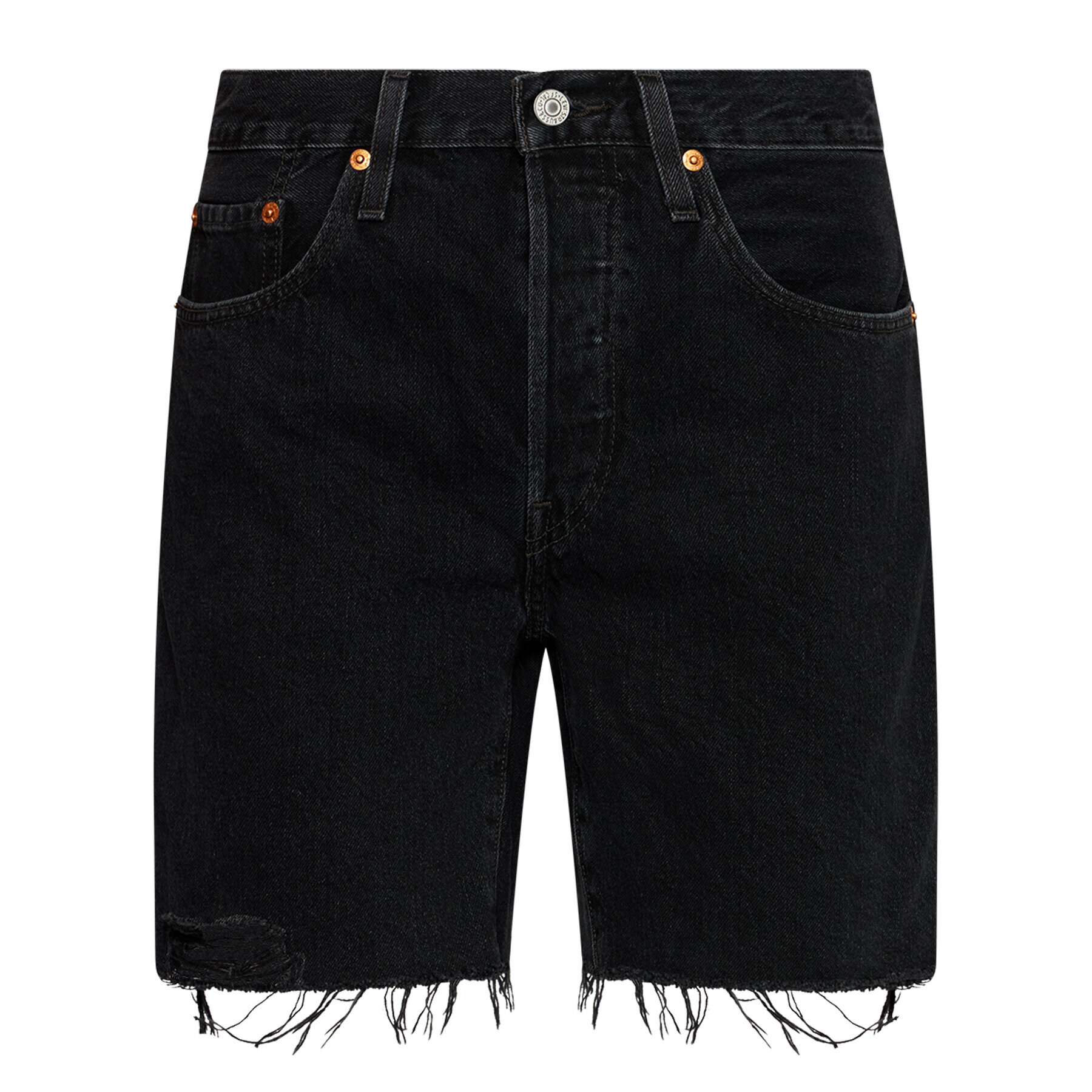 Levi's® Džínsové šortky 501™ 85833-0016 Čierna Regular Fit - Pepit.sk