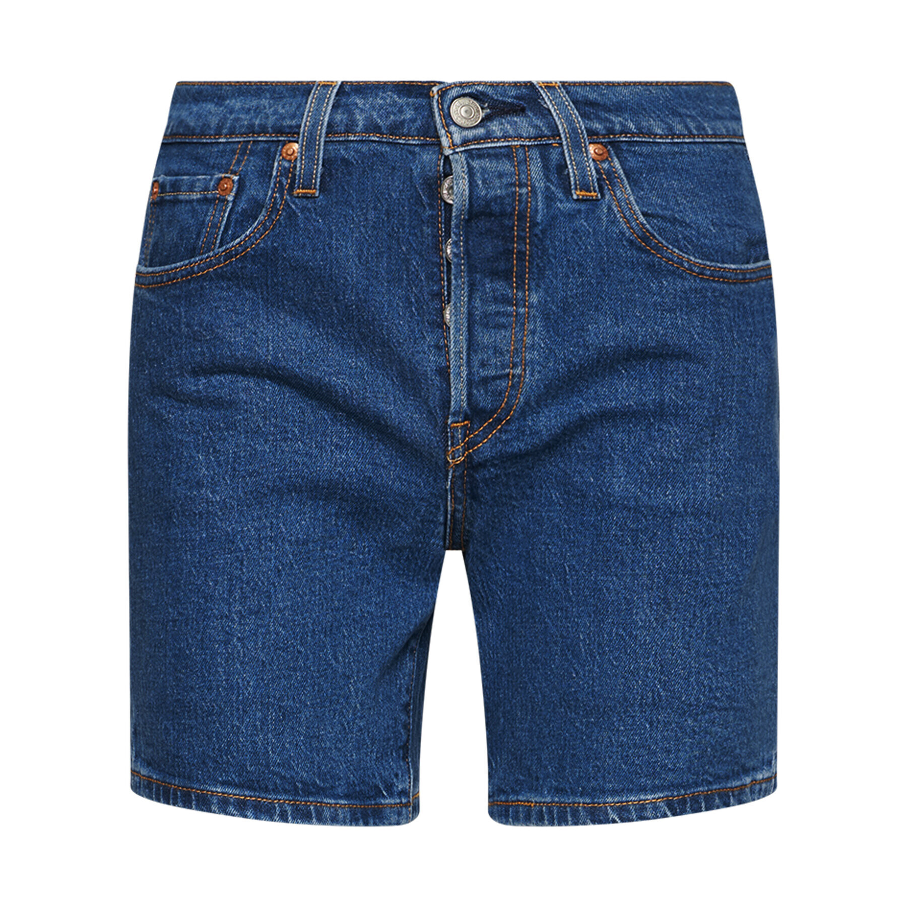 Levi's® Džínsové šortky 501™ Mid Thigh 85833-0007 Tmavomodrá Regular Fit - Pepit.sk