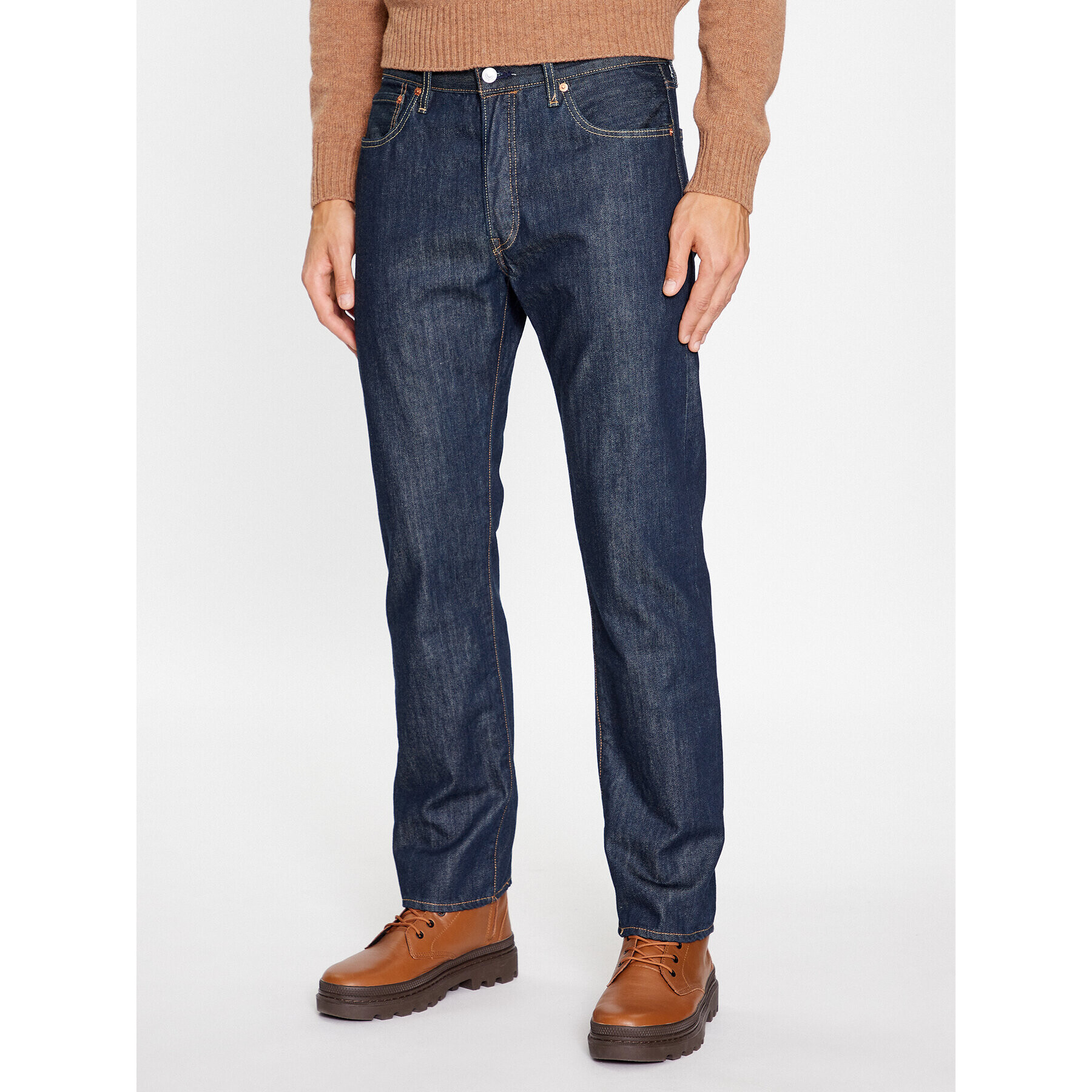 Levi's® Džínsy 501® 00501-0162 Tmavomodrá Original Fit - Pepit.sk