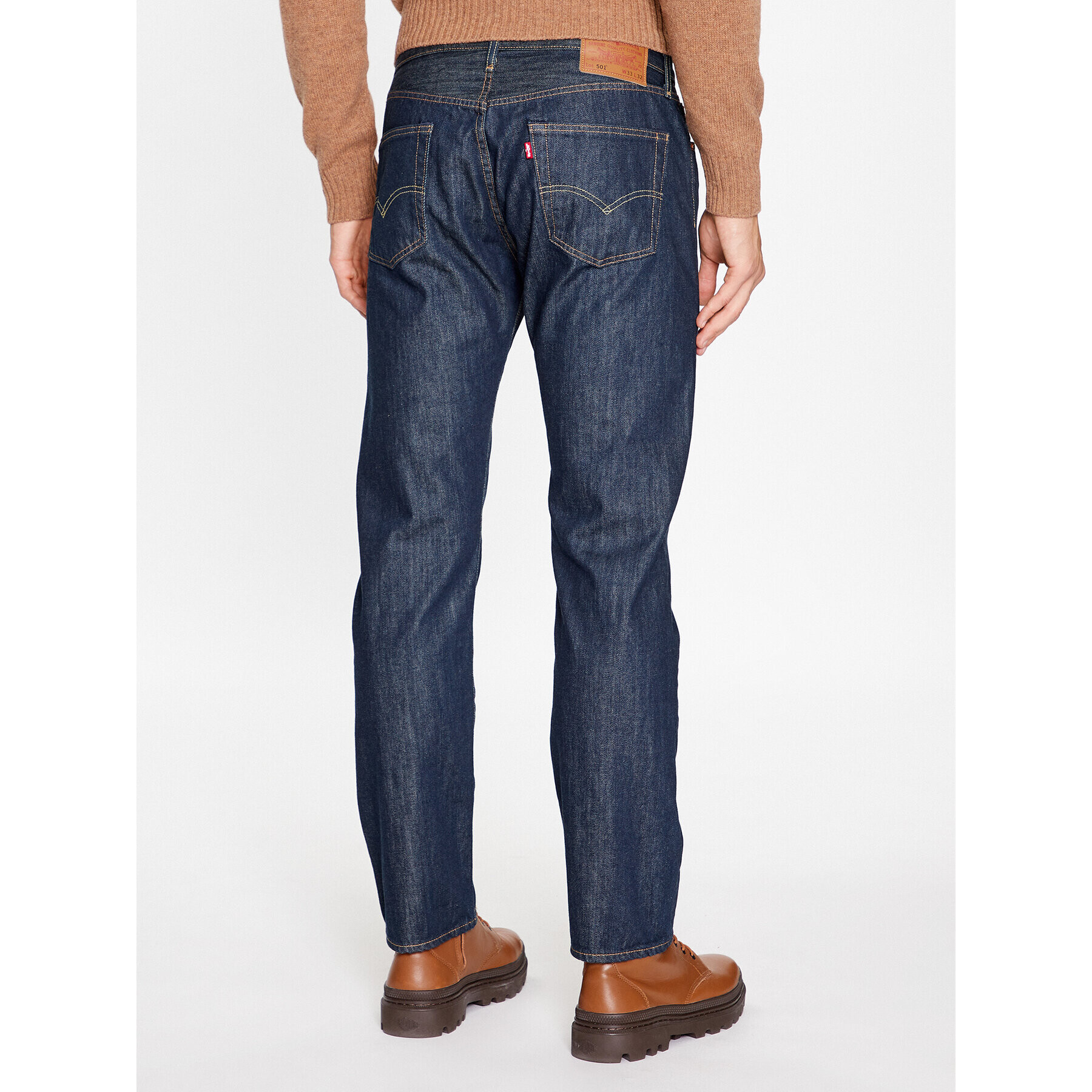 Levi's® Džínsy 501® 00501-0162 Tmavomodrá Original Fit - Pepit.sk