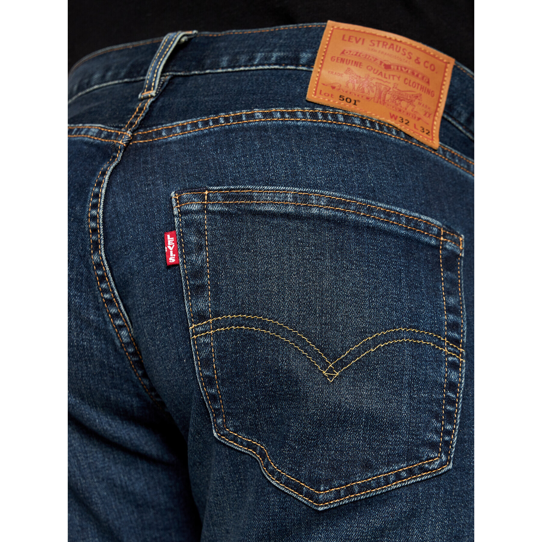 Levi's® Džínsy 501® 00501-3061 Tmavomodrá Original Fit - Pepit.sk