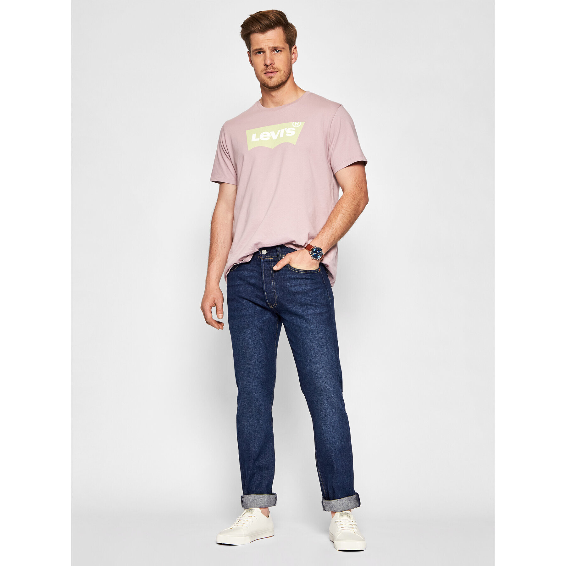 Levi's® Džínsy 501® 00501-3139 Tmavomodrá Original Fit - Pepit.sk