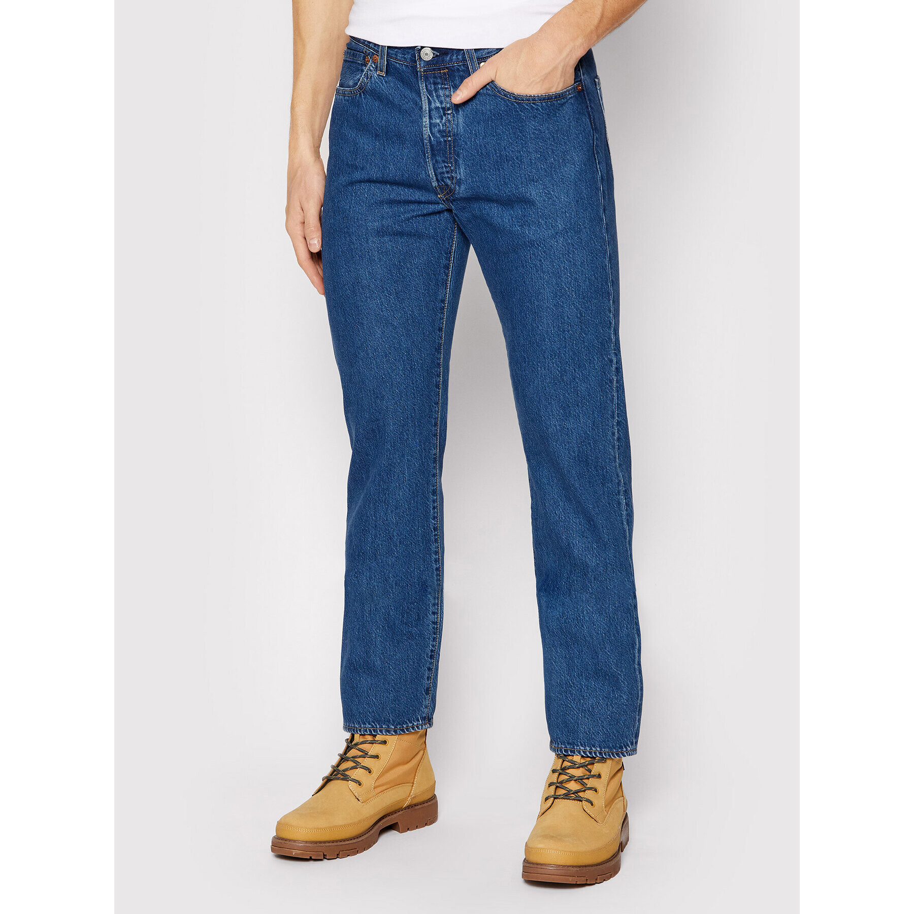 Levi's® Džínsy 501® 00501-3285 Tmavomodrá Regular Fit - Pepit.sk