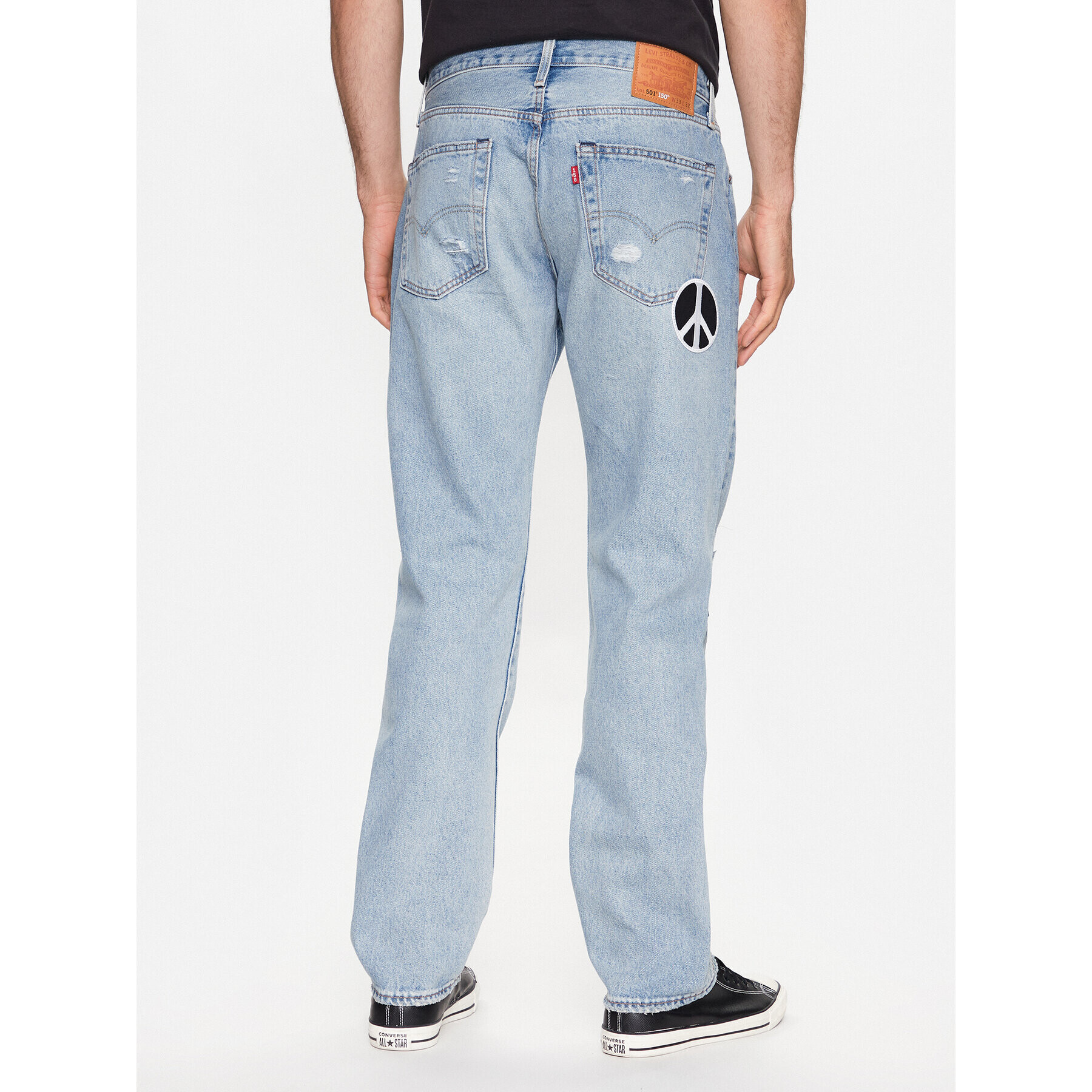 Levi's® Džínsy 501® 00501-3467 Modrá Regular Fit - Pepit.sk