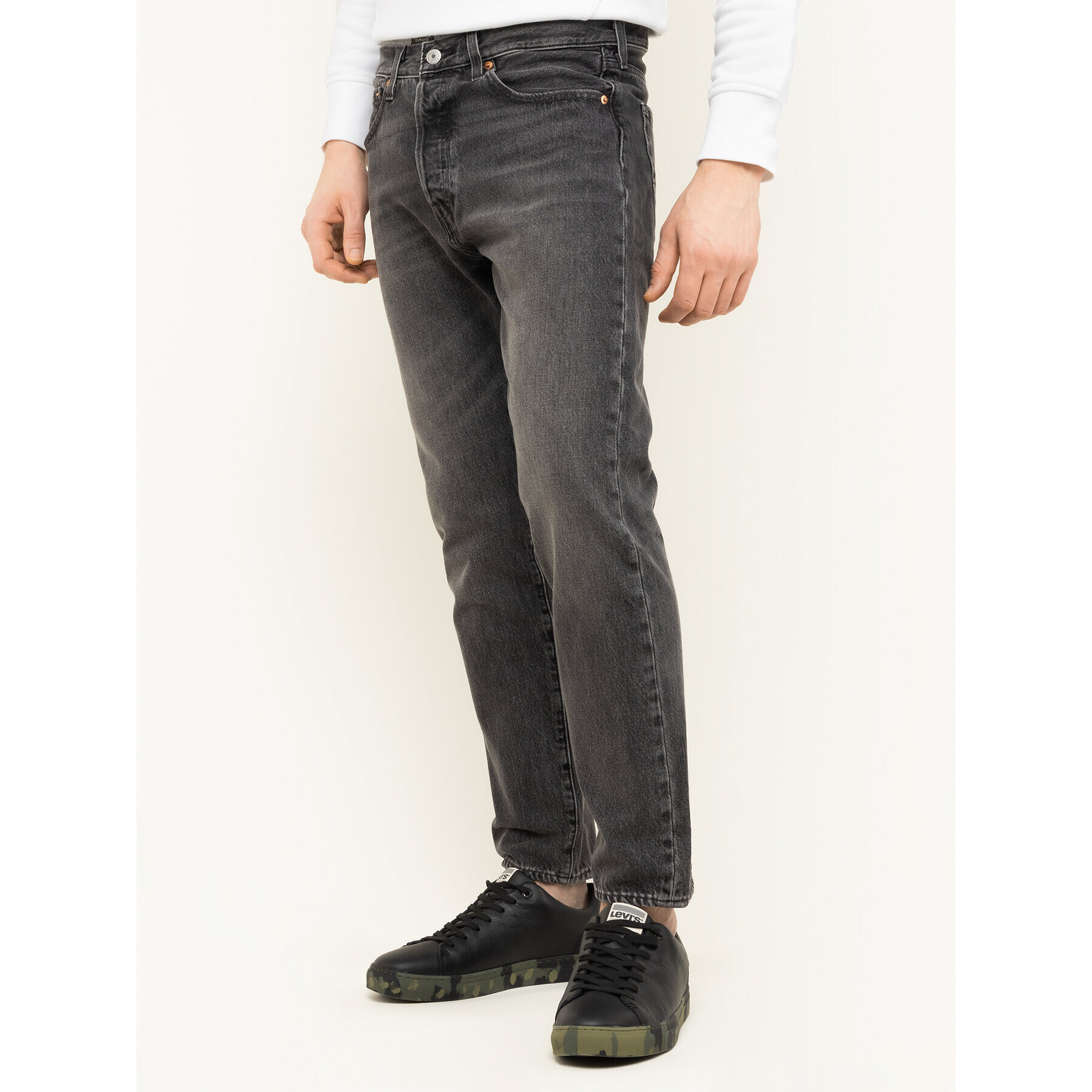 Levi's® Džínsy 501® 28894-0169 Sivá Slim Fit - Pepit.sk