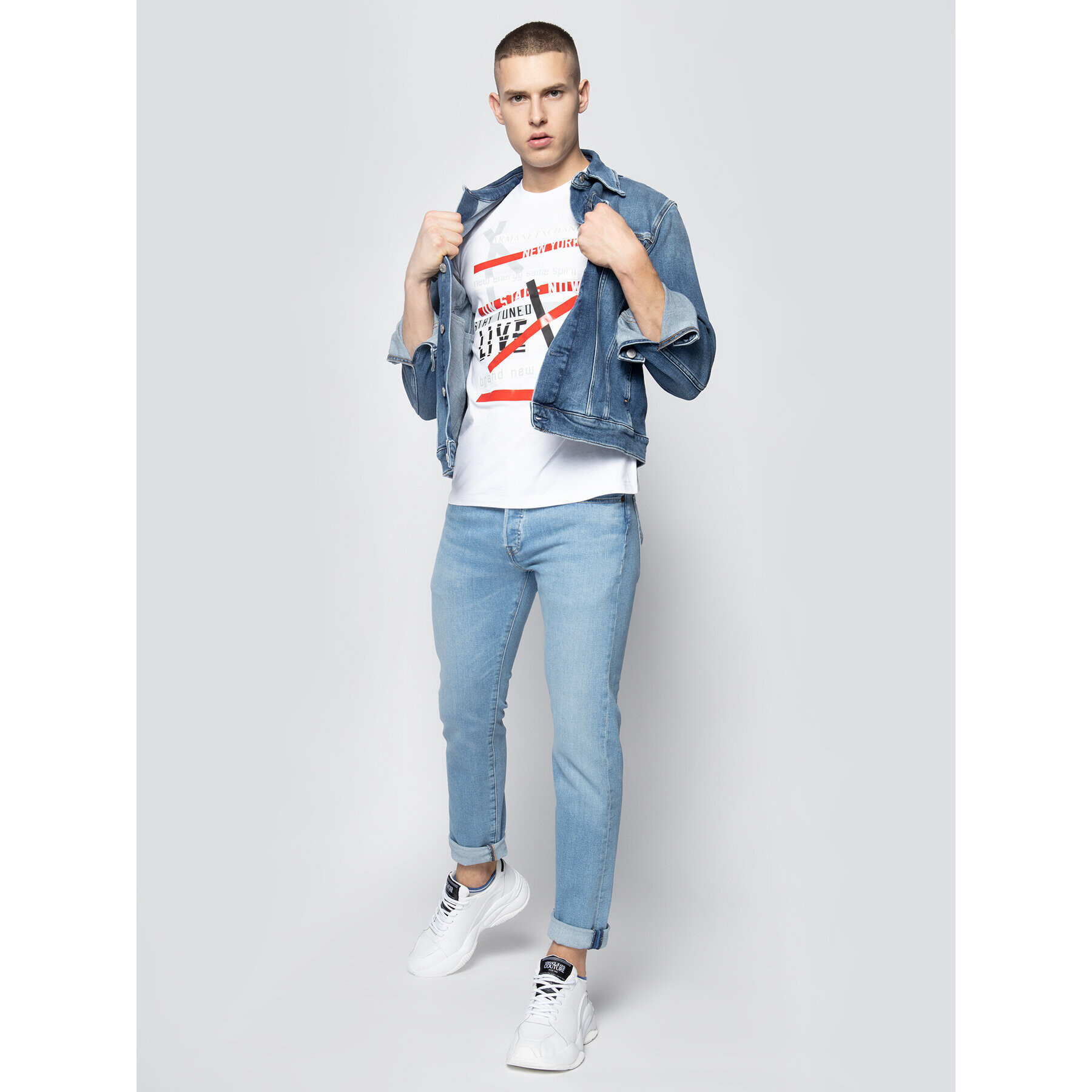 Levi's® Džínsy 501® 28894-0224 Modrá Slim Fit - Pepit.sk