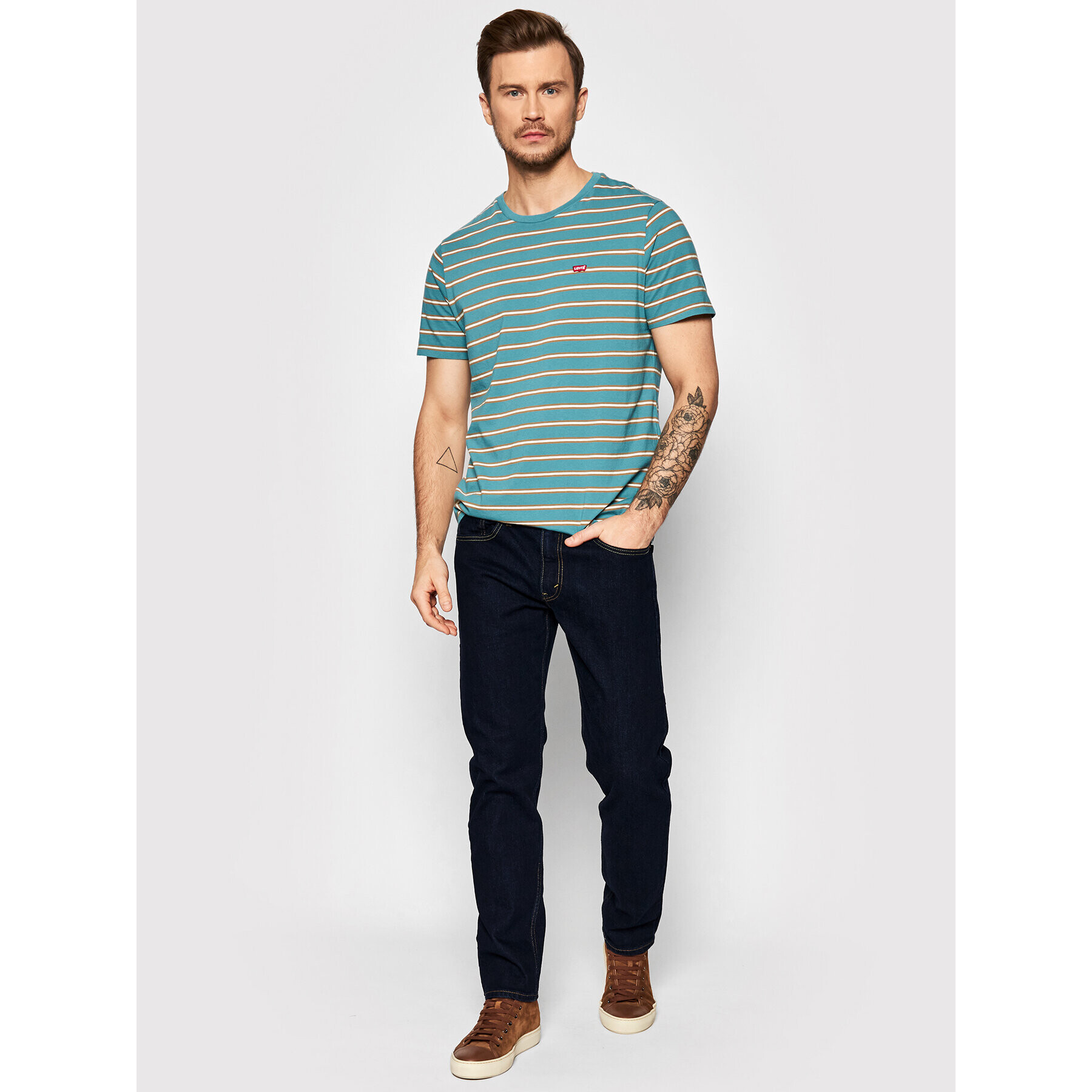 Levi's® Džínsy 502™ 29507-0083 Tmavomodrá Taper Fit - Pepit.sk