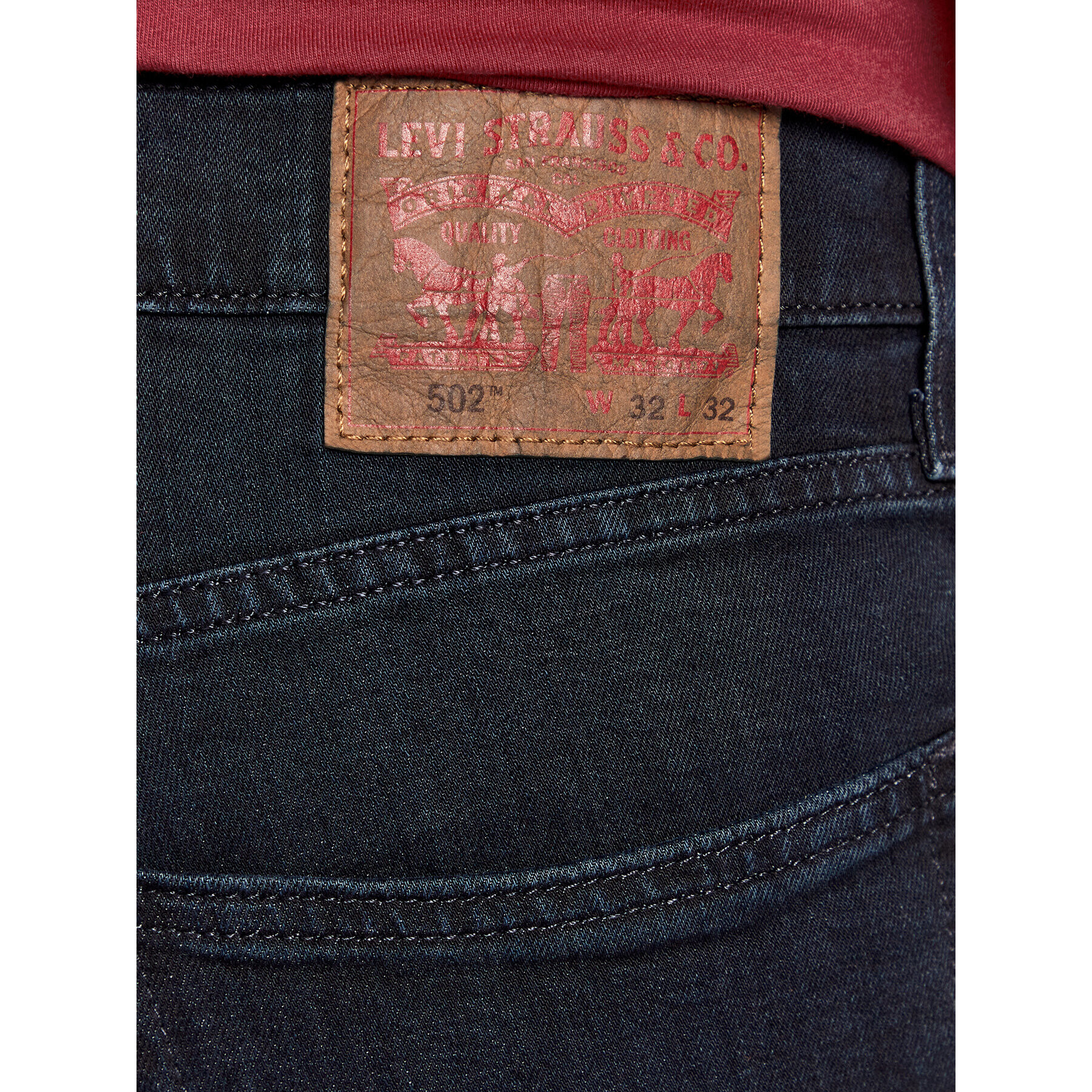 Levi's® Džínsy 502™ 29507-0520 Tmavomodrá Taper Fit - Pepit.sk