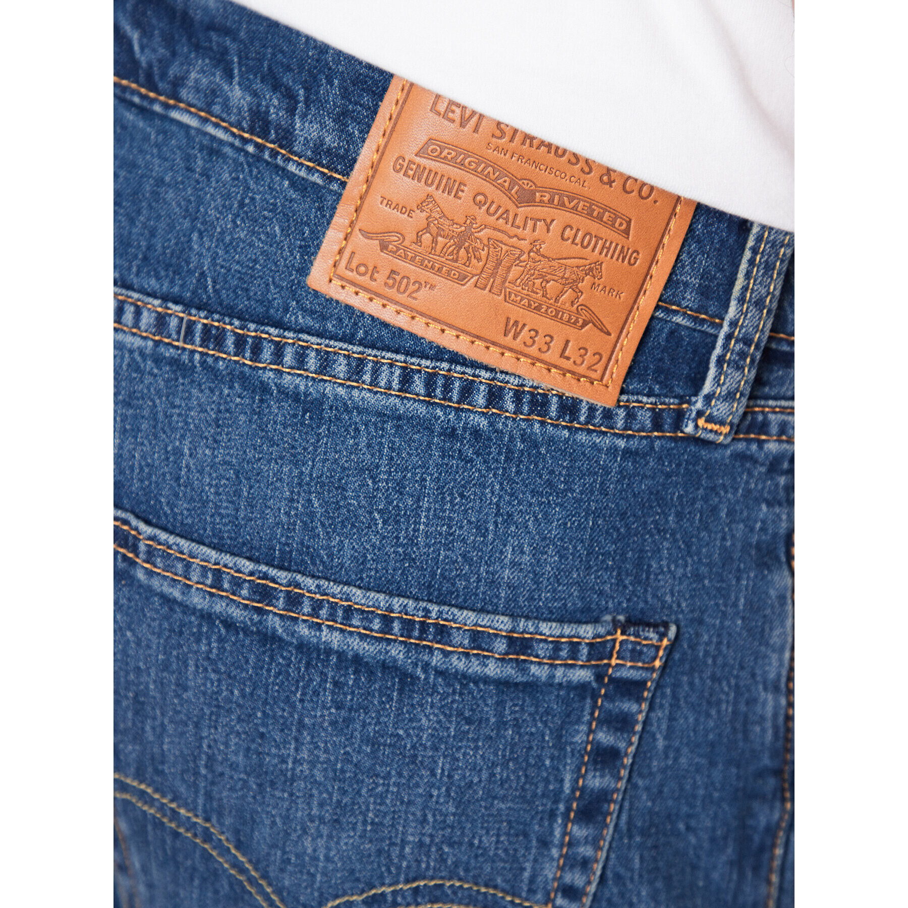 Levi's® Džínsy 502™ 29507-1368 Modrá Tapered Fit - Pepit.sk