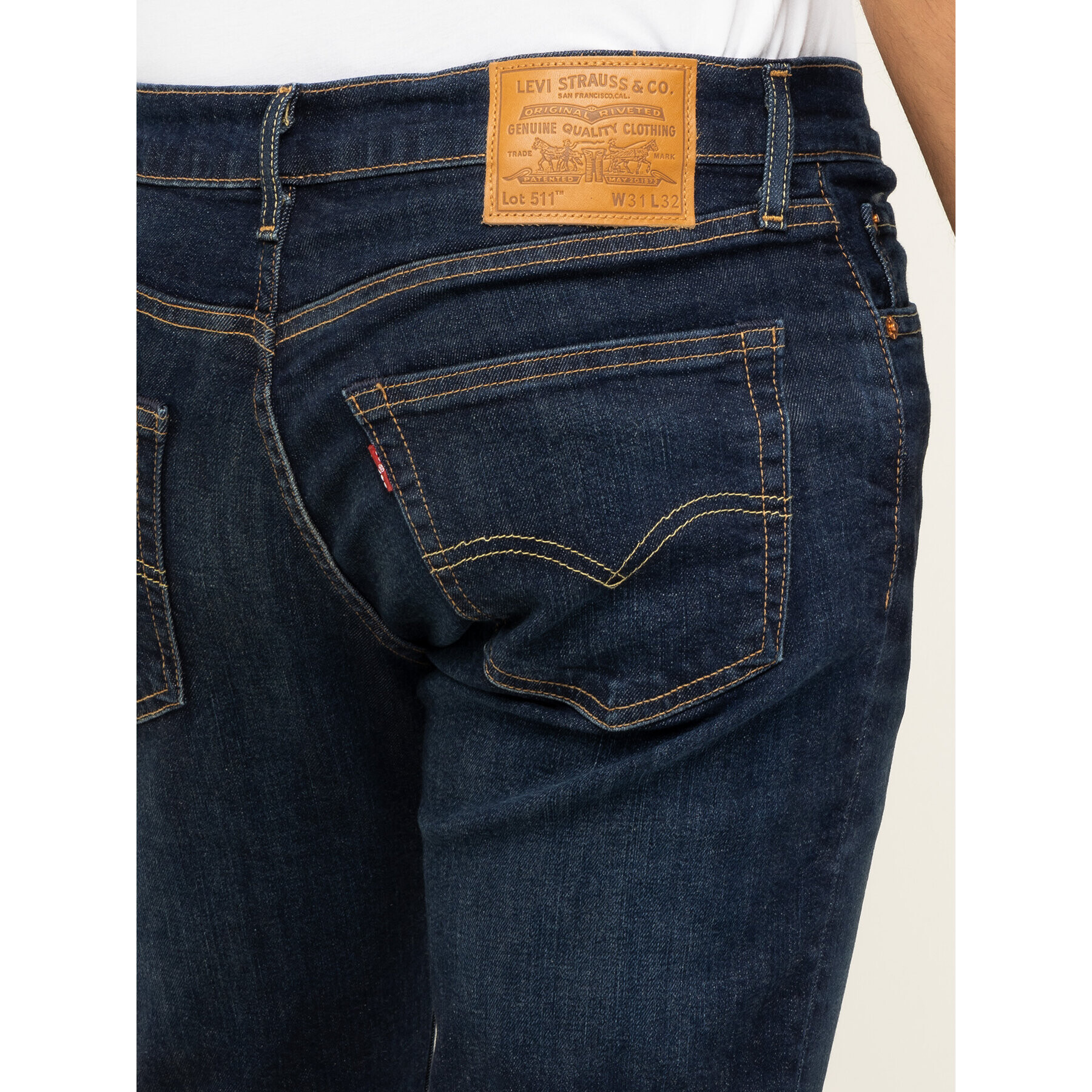 Levi's® Džínsy 511™ 04511-4102 Tmavomodrá Slim Fit - Pepit.sk