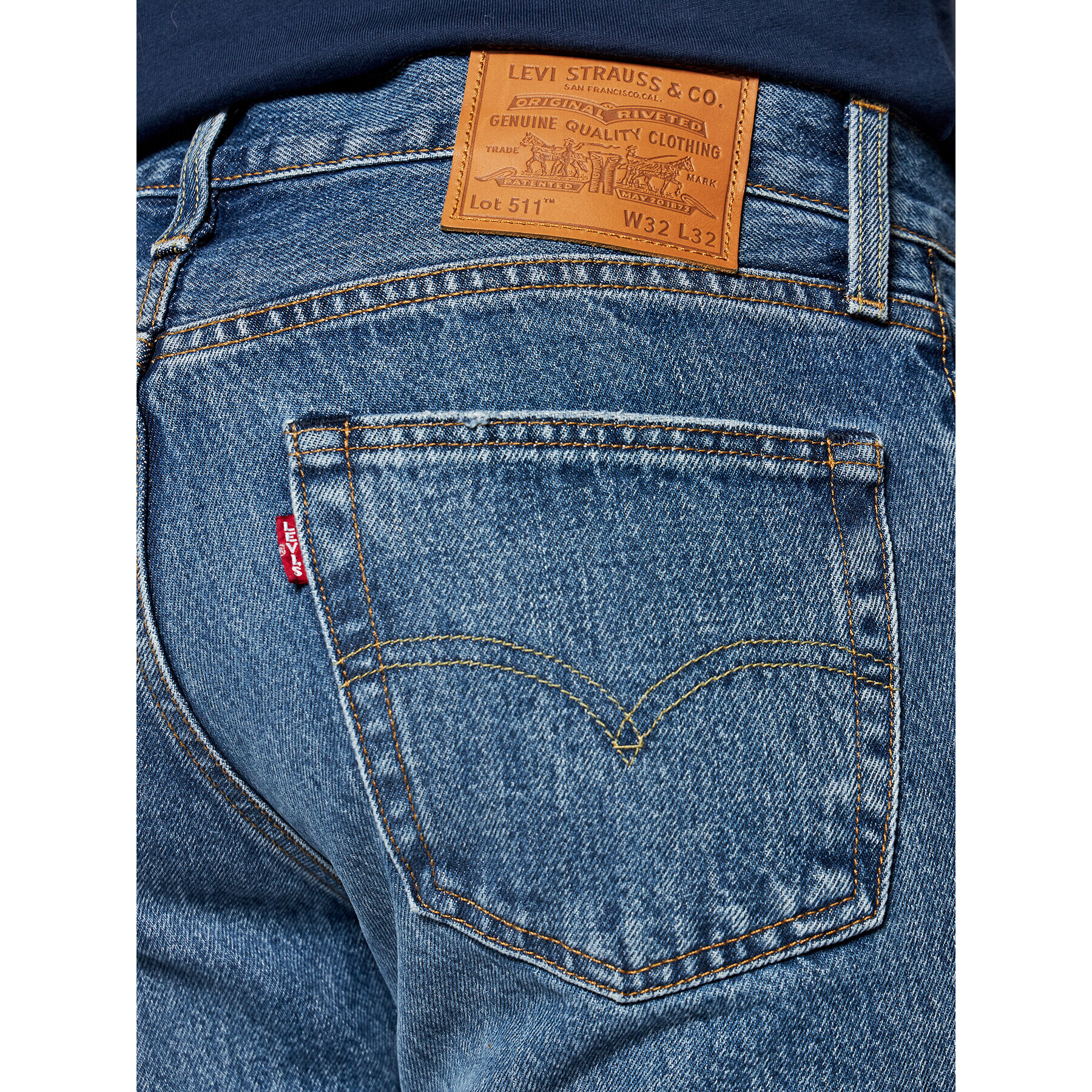 Levi's® Džínsy 511™ 04511-4964 Modrá Slim Fit - Pepit.sk