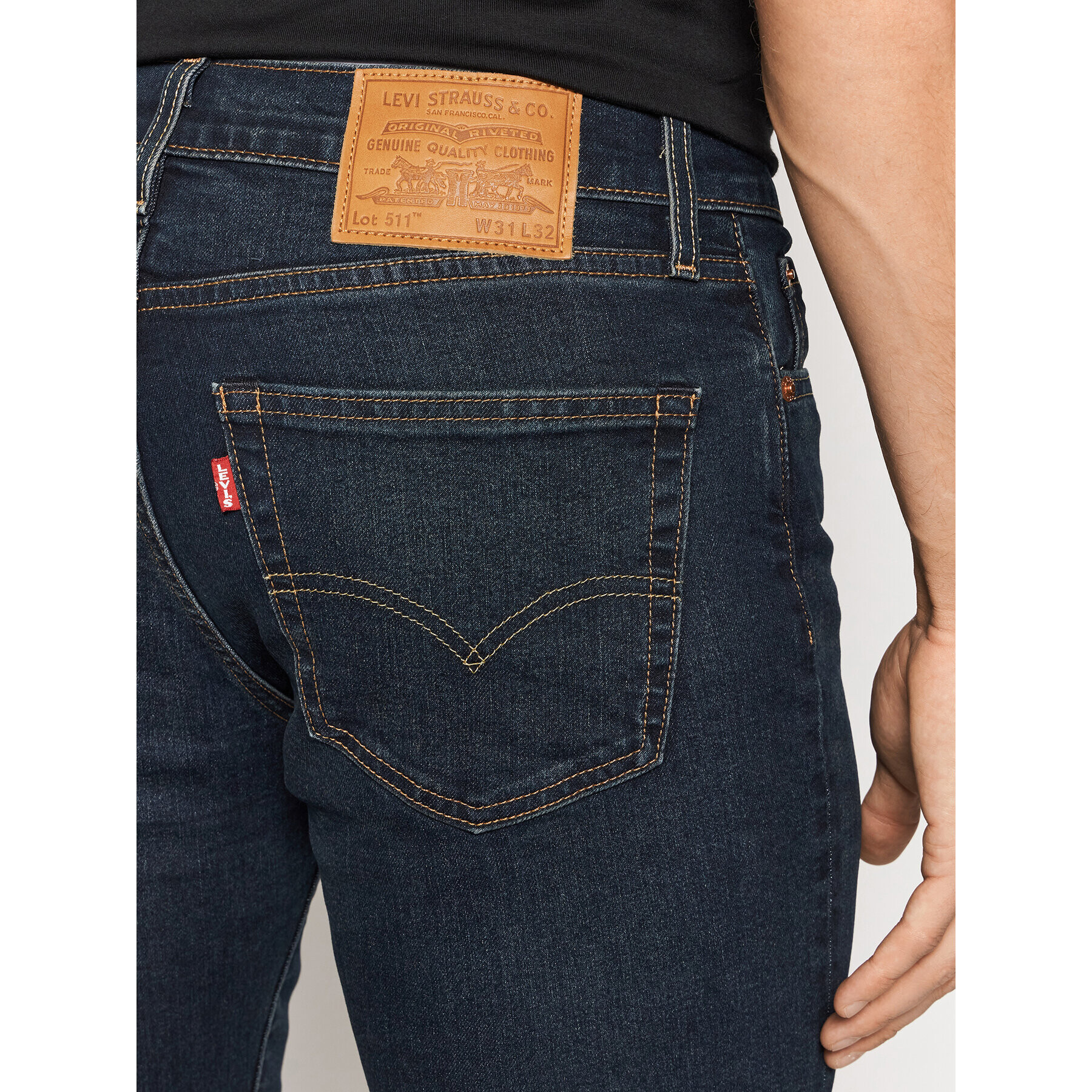 Levi's® Džínsy 511™ 04511-5081 Tmavomodrá Slim Fit - Pepit.sk