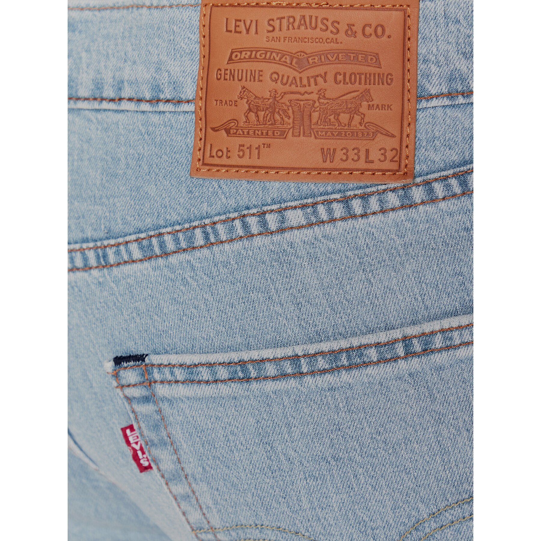 Levi's® Džínsy 511™ 04511-5154 Modrá Slim Fit - Pepit.sk