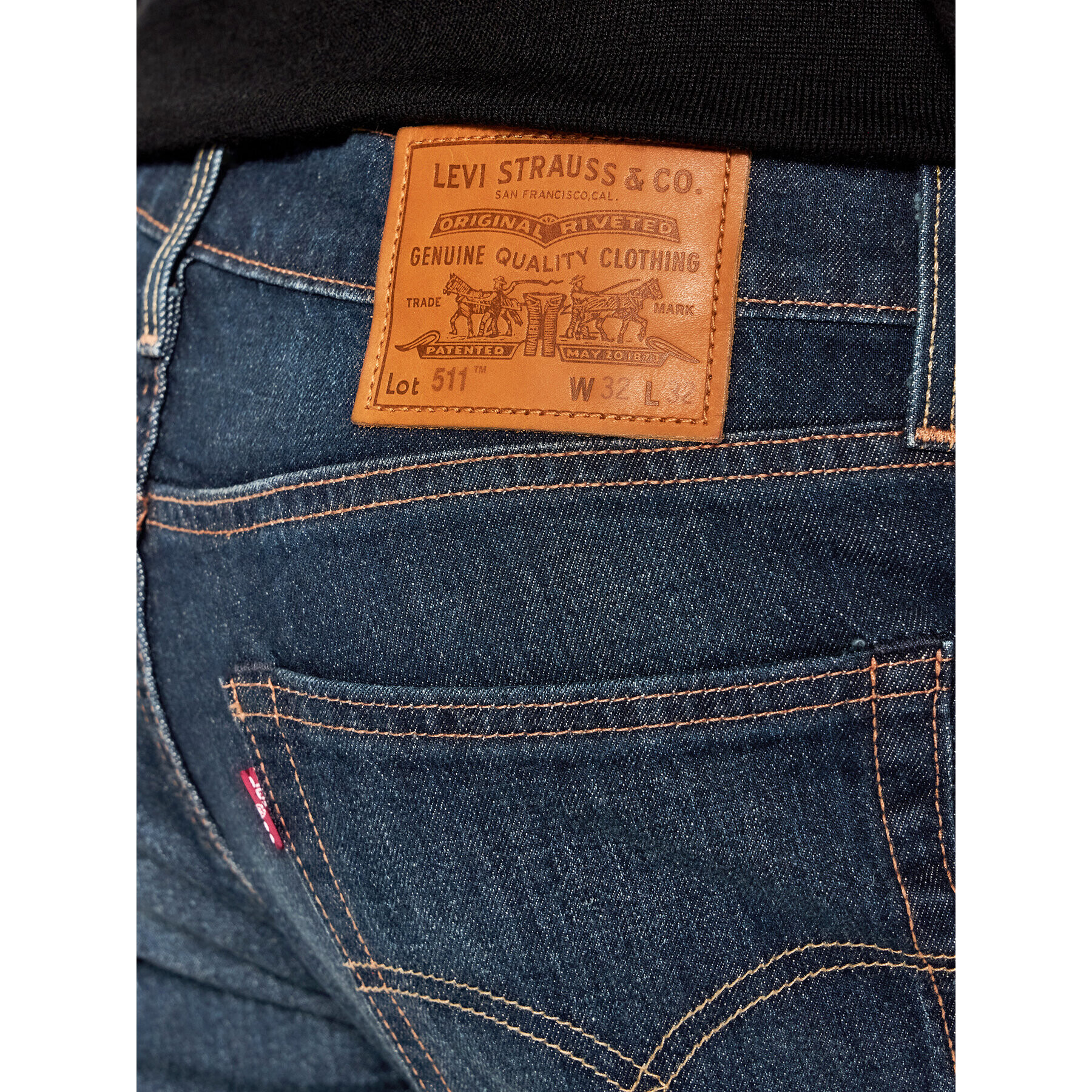 Levi's® Džínsy 511™ 04511-5240 Tmavomodrá Slim Fit - Pepit.sk