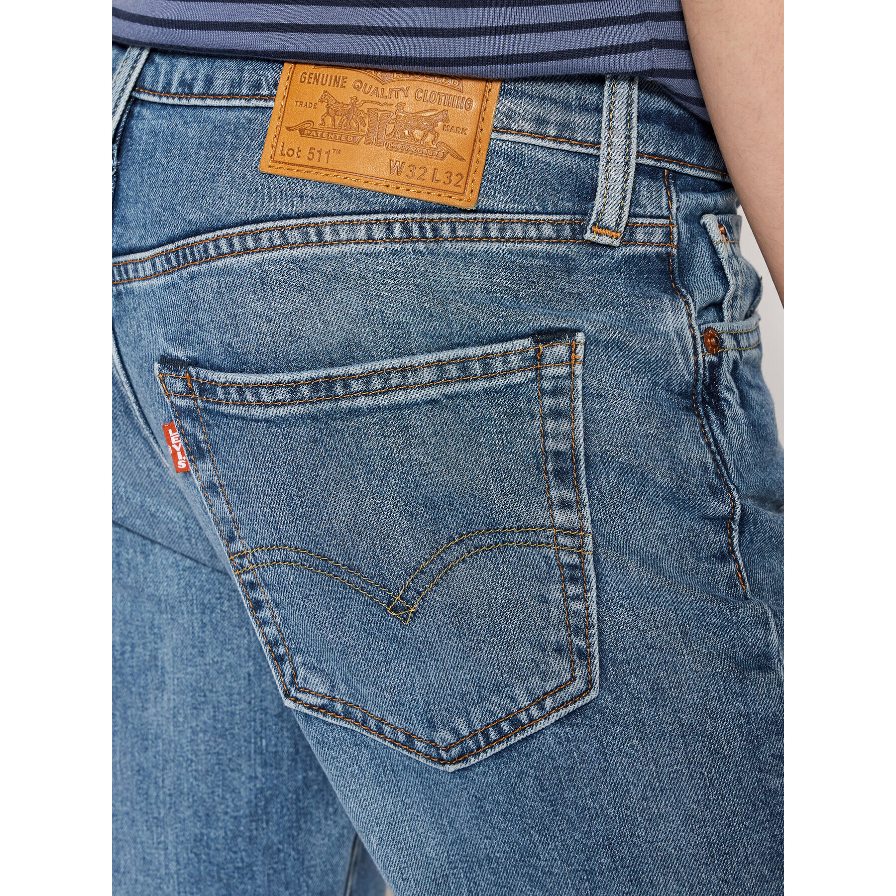 Levi's® Džínsy 511™ 04511-5242 Modrá Slim Fit - Pepit.sk