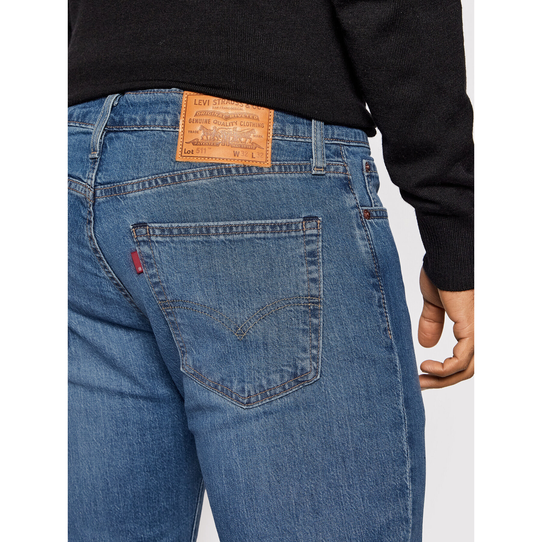 Levi's® Džínsy 511™ 04511-5249 Modrá Slim Fit - Pepit.sk