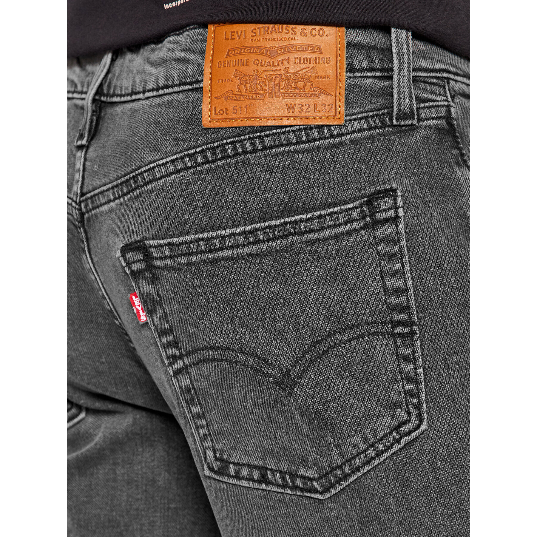 Levi's® Džínsy 511™ 04511-5311 Sivá Slim Fit - Pepit.sk