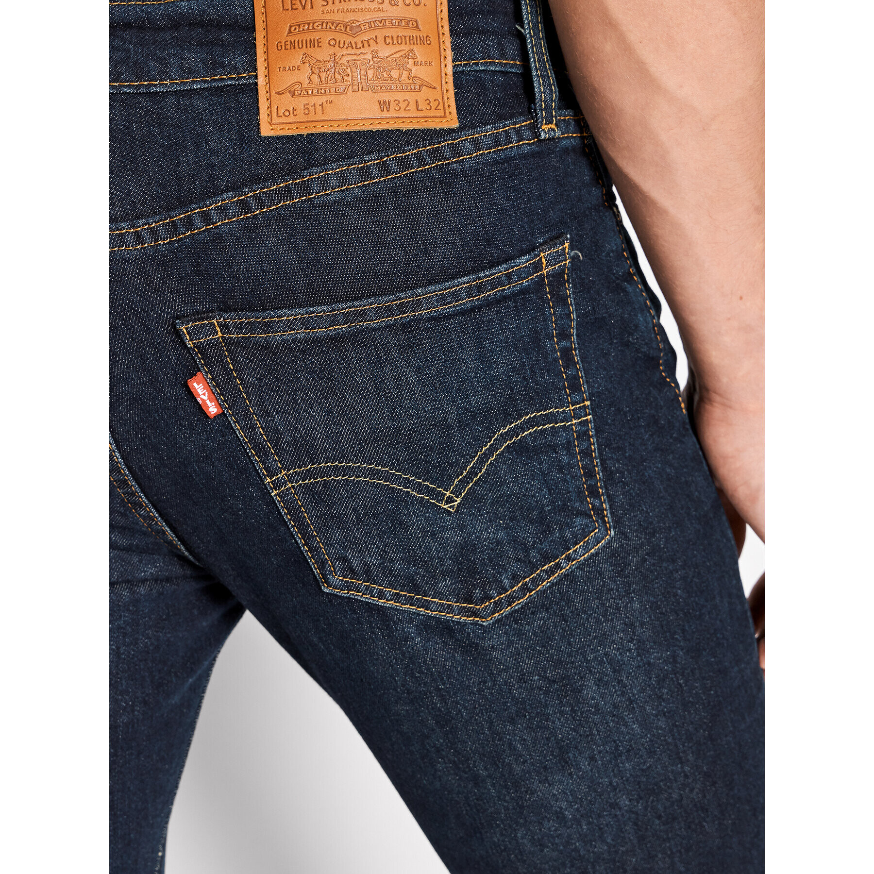 Levi's® Džínsy 511™ 04511-5468 Tmavomodrá Slim Fit - Pepit.sk