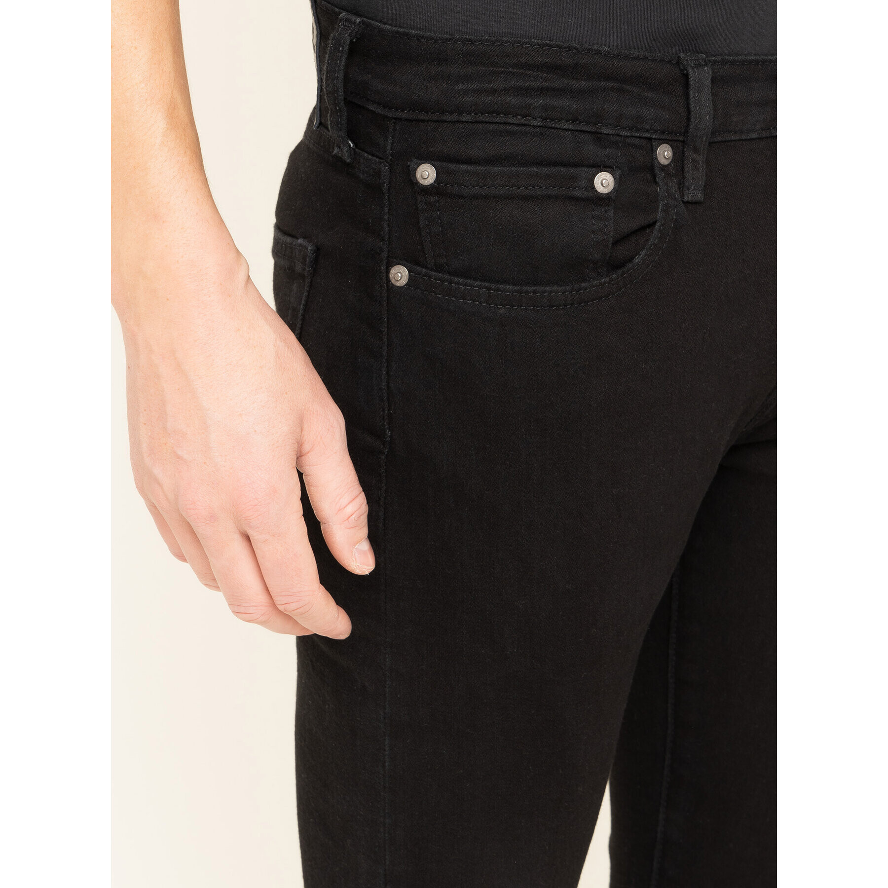 Levi's® Džínsy 512™ 28833-0013 Čierna Slim Taper Fit - Pepit.sk