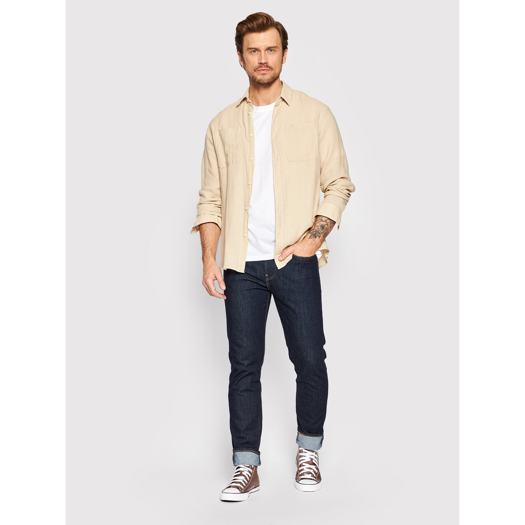 Levi's® Džínsy 512™ 28833-0280 Tmavomodrá Slim Tapered Fit - Pepit.sk