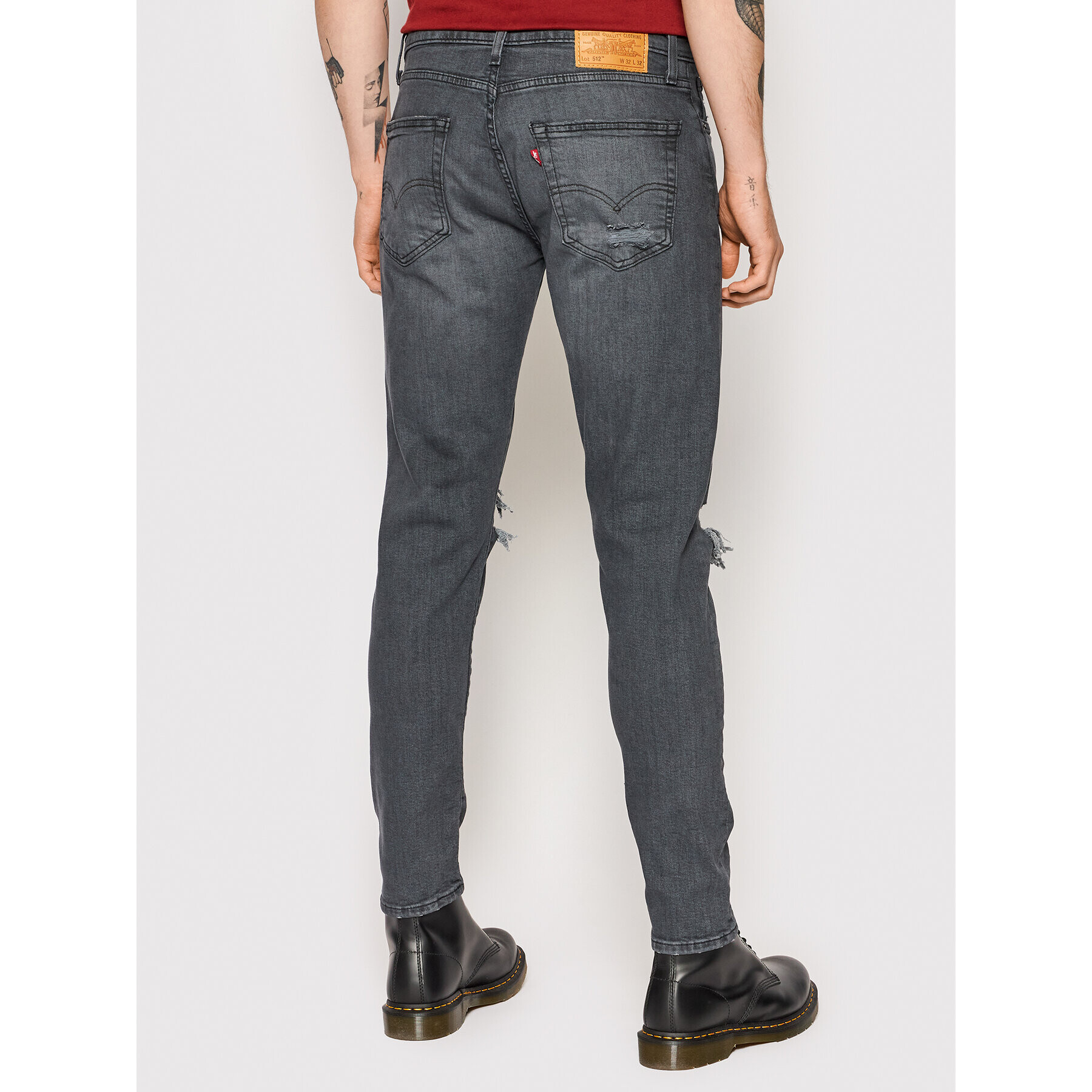 Levi's® Džínsy 512™ 28833-1076 Sivá Slim Fit - Pepit.sk