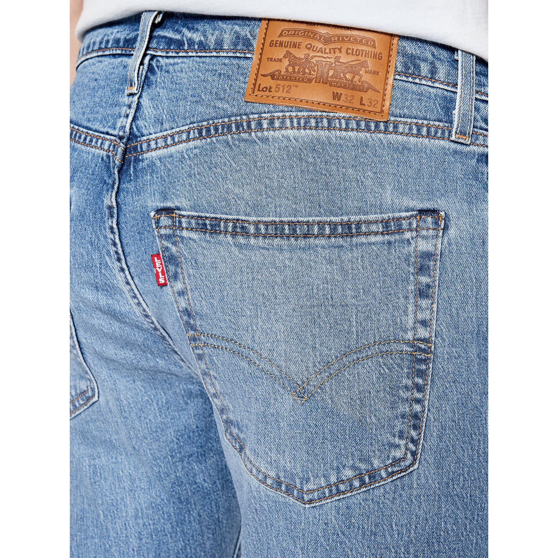 Levi's® Džínsy 512™ 28833-1110 Modrá Slim Taper Fit - Pepit.sk