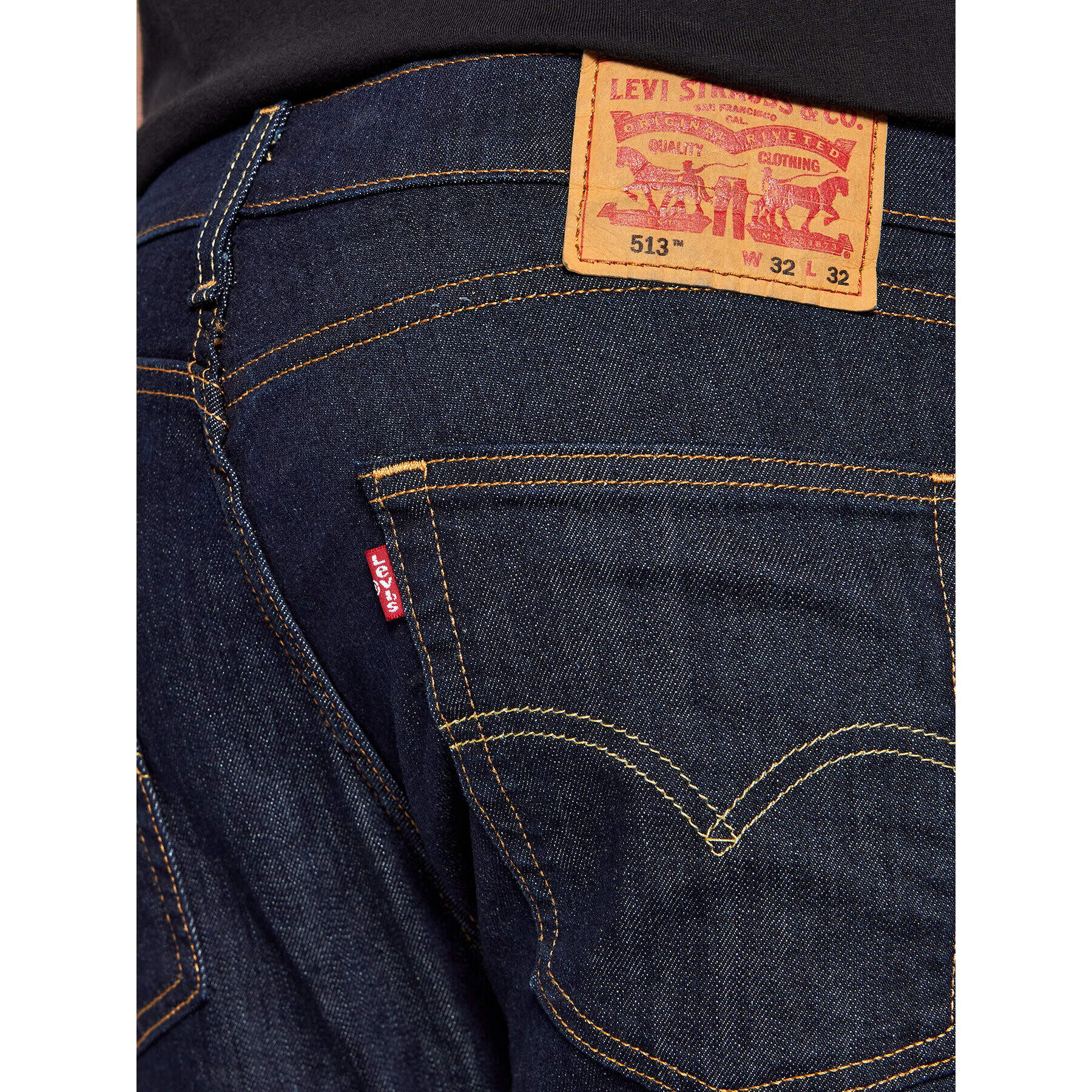 Levi's® Džínsy 513™ 08513-0183 Tmavomodrá Slim Fit - Pepit.sk