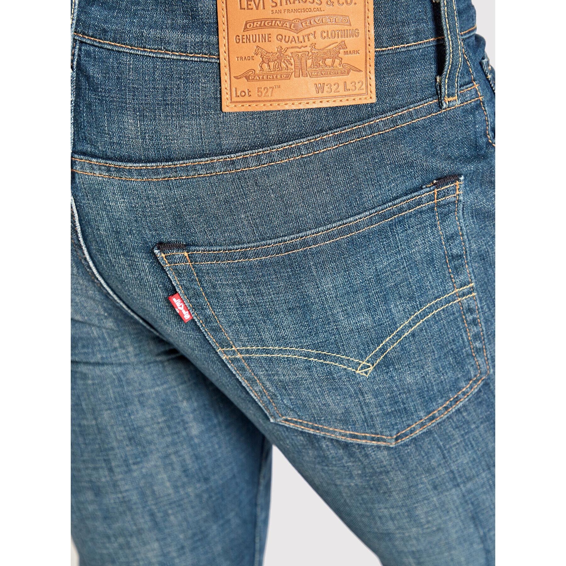 Levi's® Džínsy 527™ 05527-0476 Modrá Slim Fit - Pepit.sk