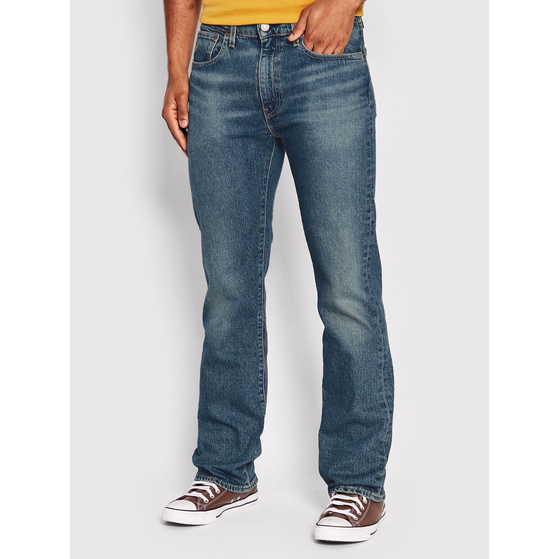 Levi's® Džínsy 527™ 05527-0687 Tmavomodrá Slim Fit - Pepit.sk