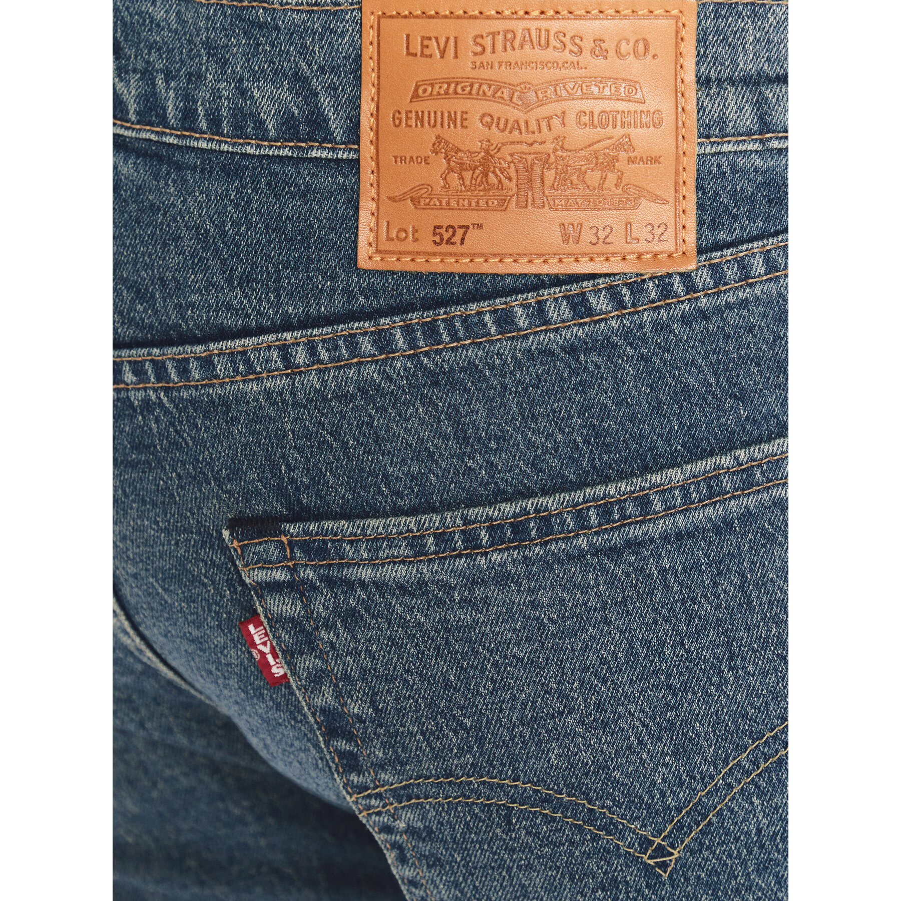 Levi's® Džínsy 527™ 05527-0687 Tmavomodrá Slim Fit - Pepit.sk