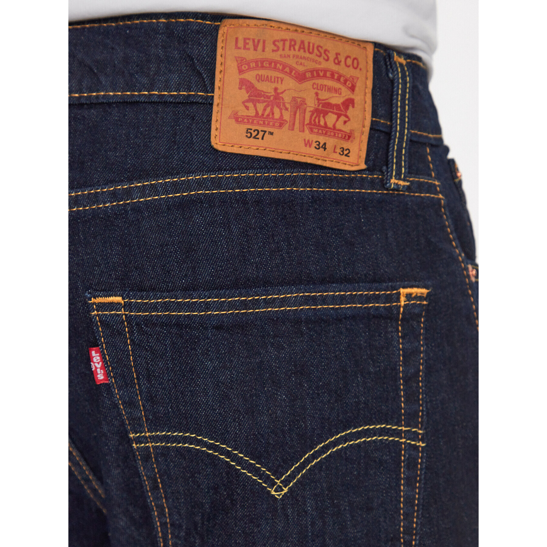 Levi's® Džínsy 527™ 05527-0707 Tmavomodrá Slim Fit - Pepit.sk