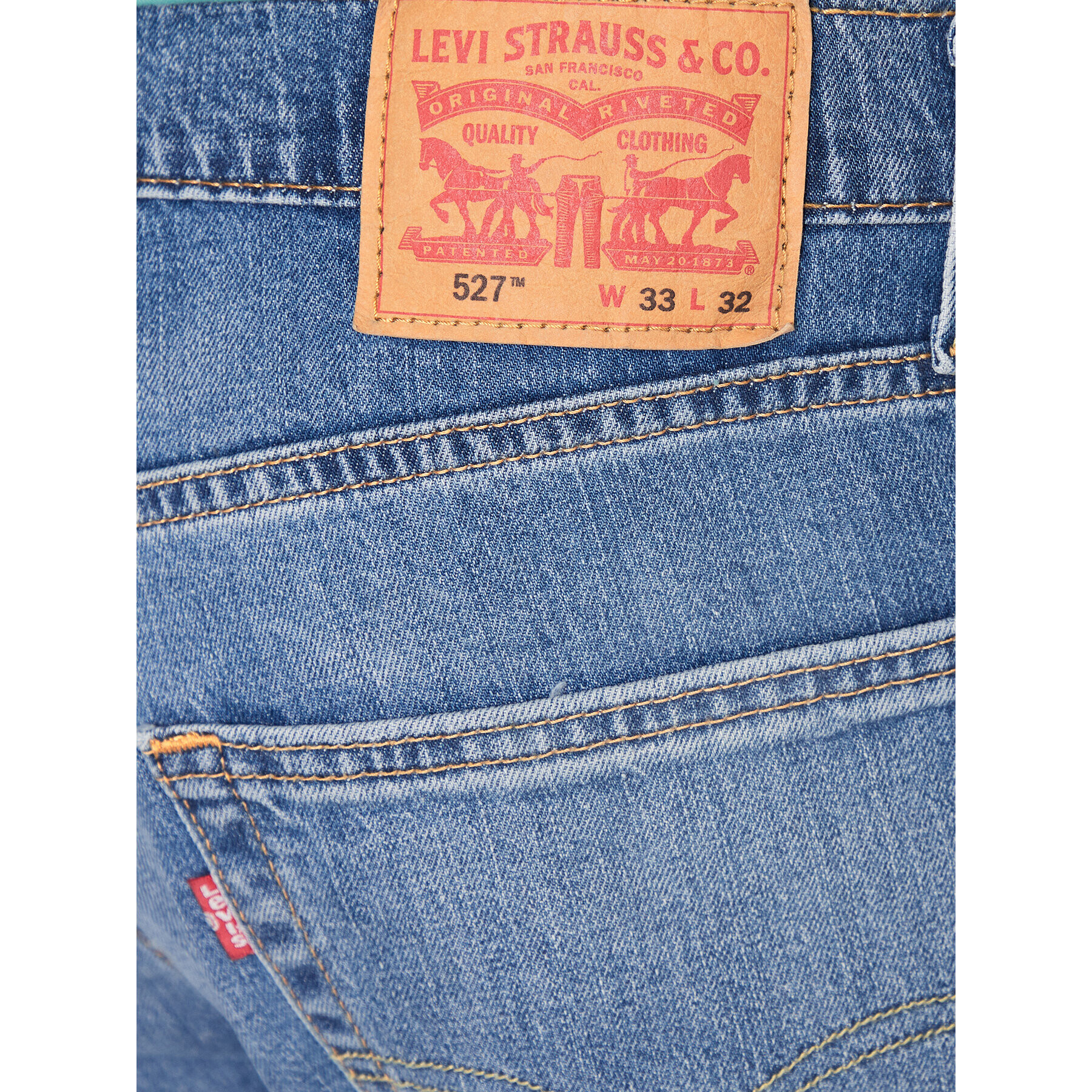 Levi's® Džínsy 527™ 05527-0709 Modrá Slim Fit - Pepit.sk