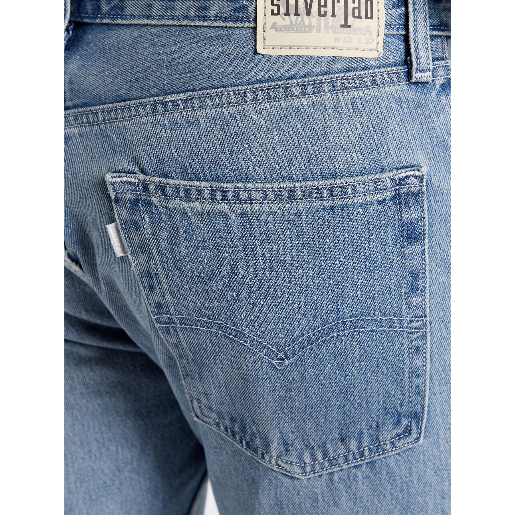 Levi's® Džínsy Silver Tab A3666-0000 Modrá Straight Fit - Pepit.sk