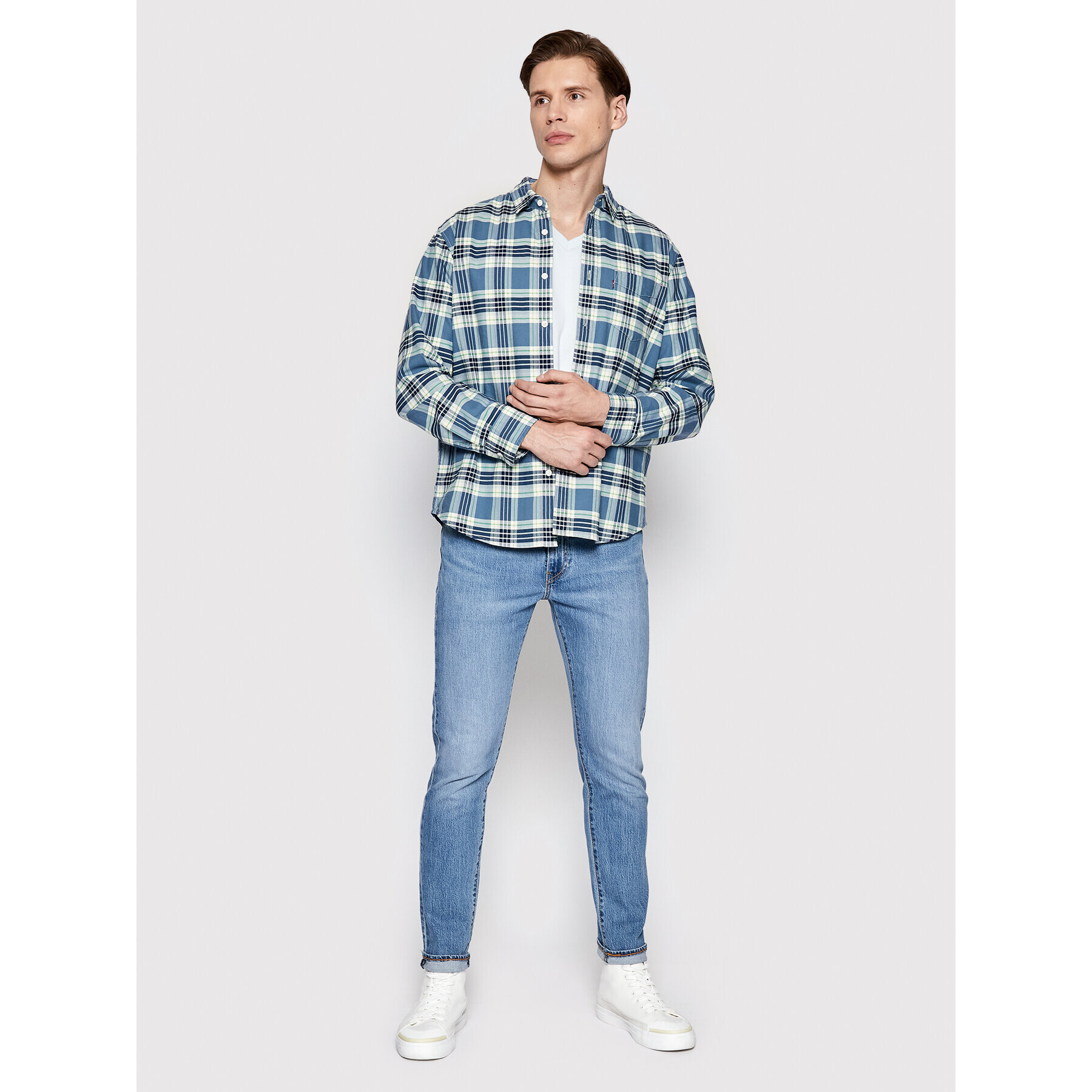 Levi's® Košeľa 85748-0128 Modrá Regular Fit - Pepit.sk