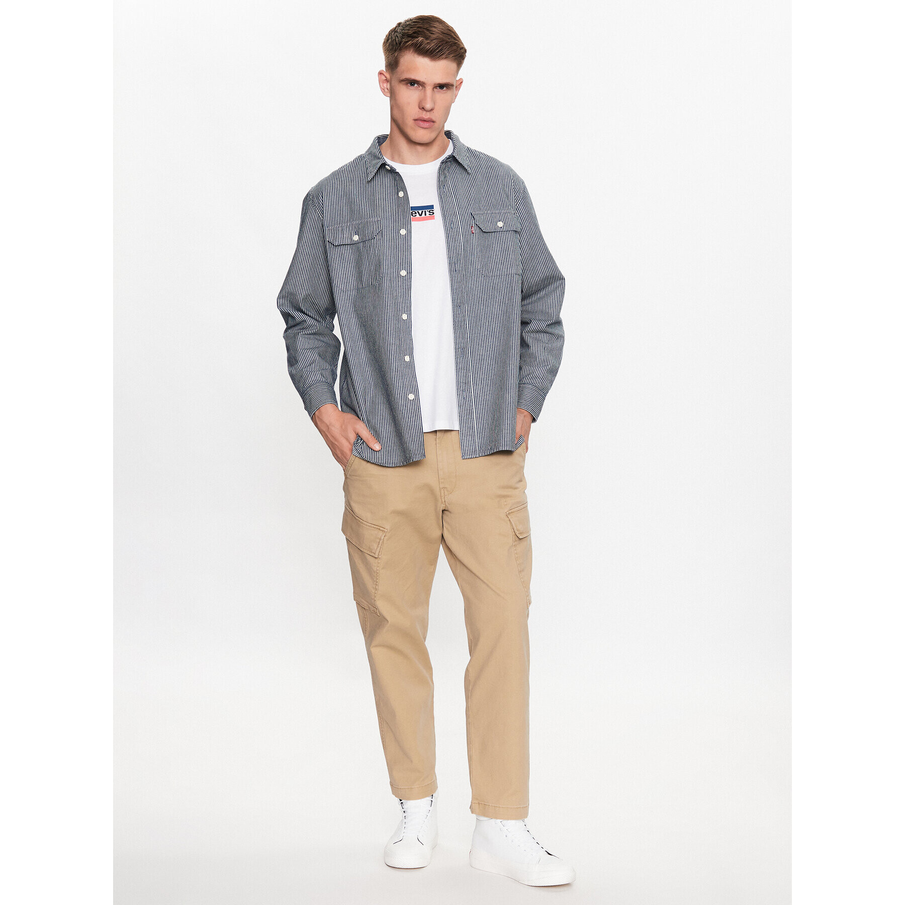 Levi's® Košeľa Classic A5772-0000 Sivá Regular Fit - Pepit.sk