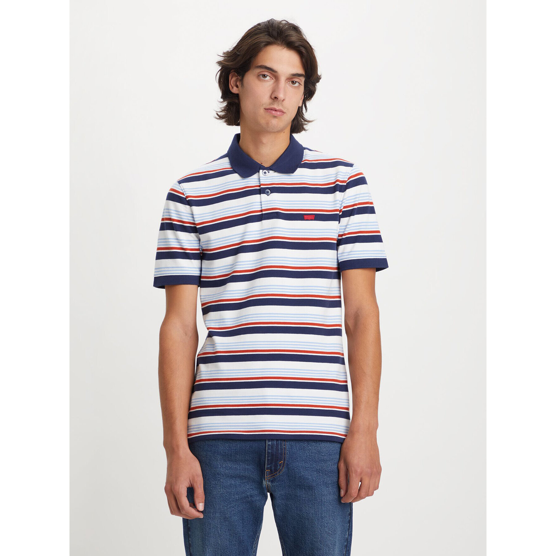 Levi's® Košeľa Housemark A48420006 Tmavomodrá Slim Fit - Pepit.sk