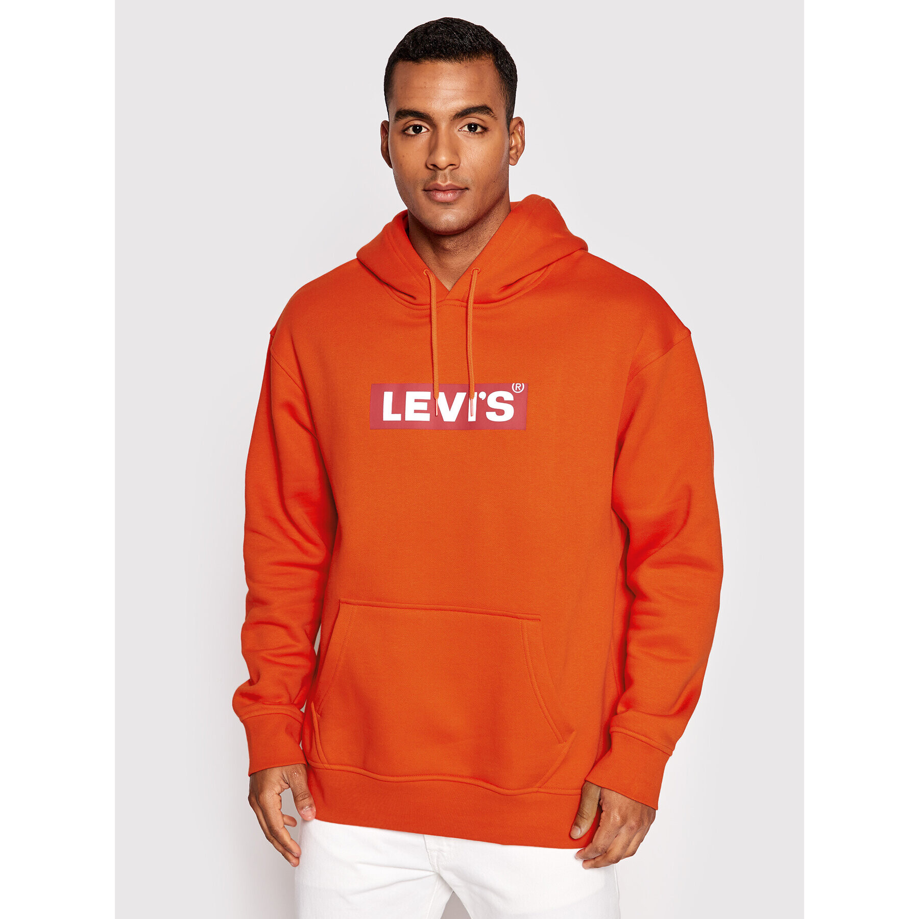 Levi's® Mikina 38479-0132 Oranžová Relaxed Fit - Pepit.sk