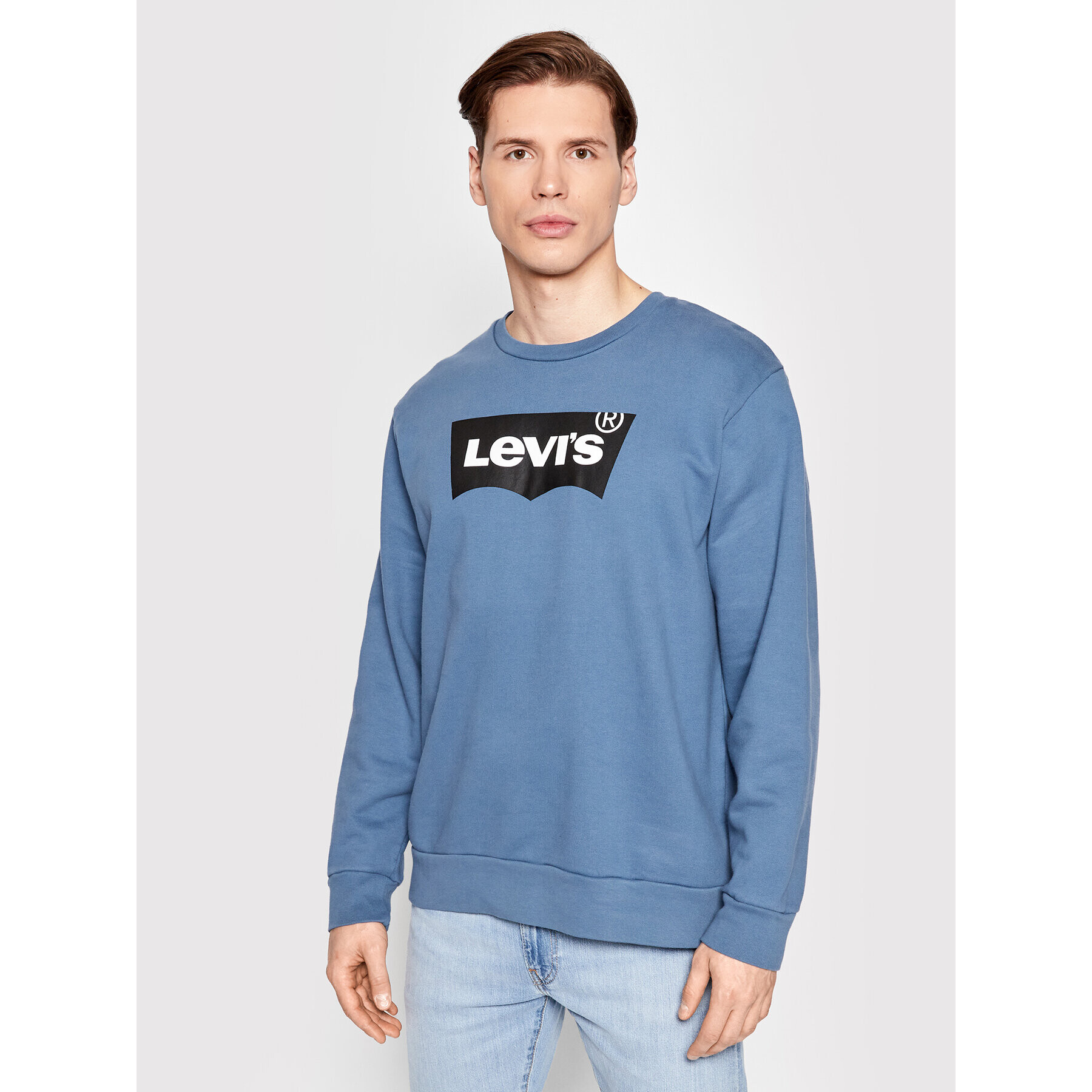 Levi's® Mikina Graphic 38423-0015 Modrá Regular Fit - Pepit.sk