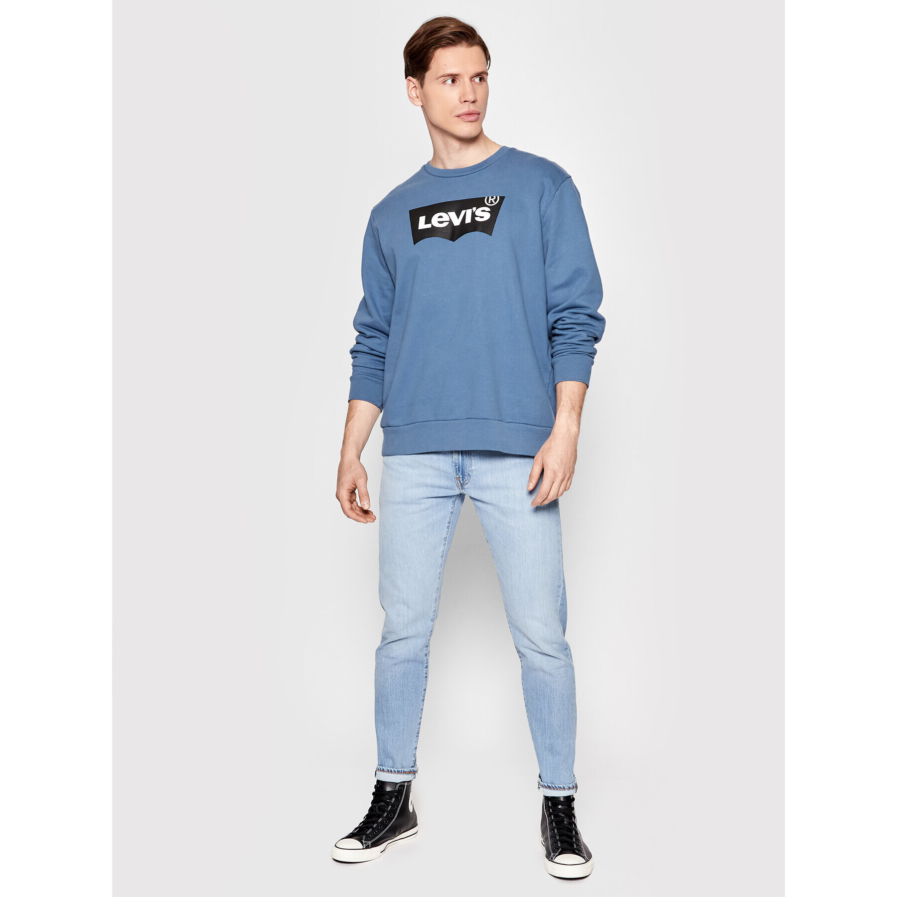 Levi's® Mikina Graphic 38423-0015 Modrá Regular Fit - Pepit.sk