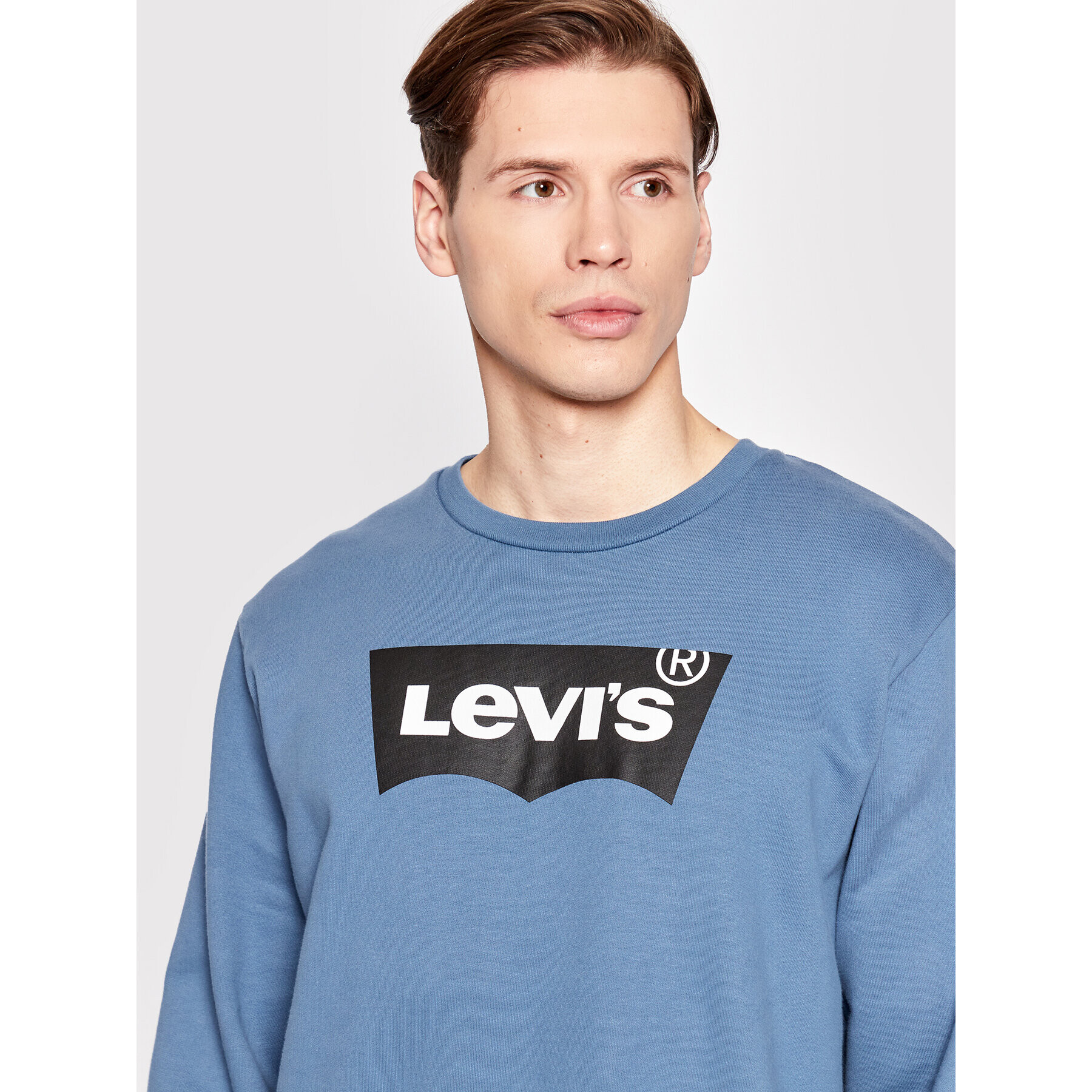 Levi's® Mikina Graphic 38423-0015 Modrá Regular Fit - Pepit.sk