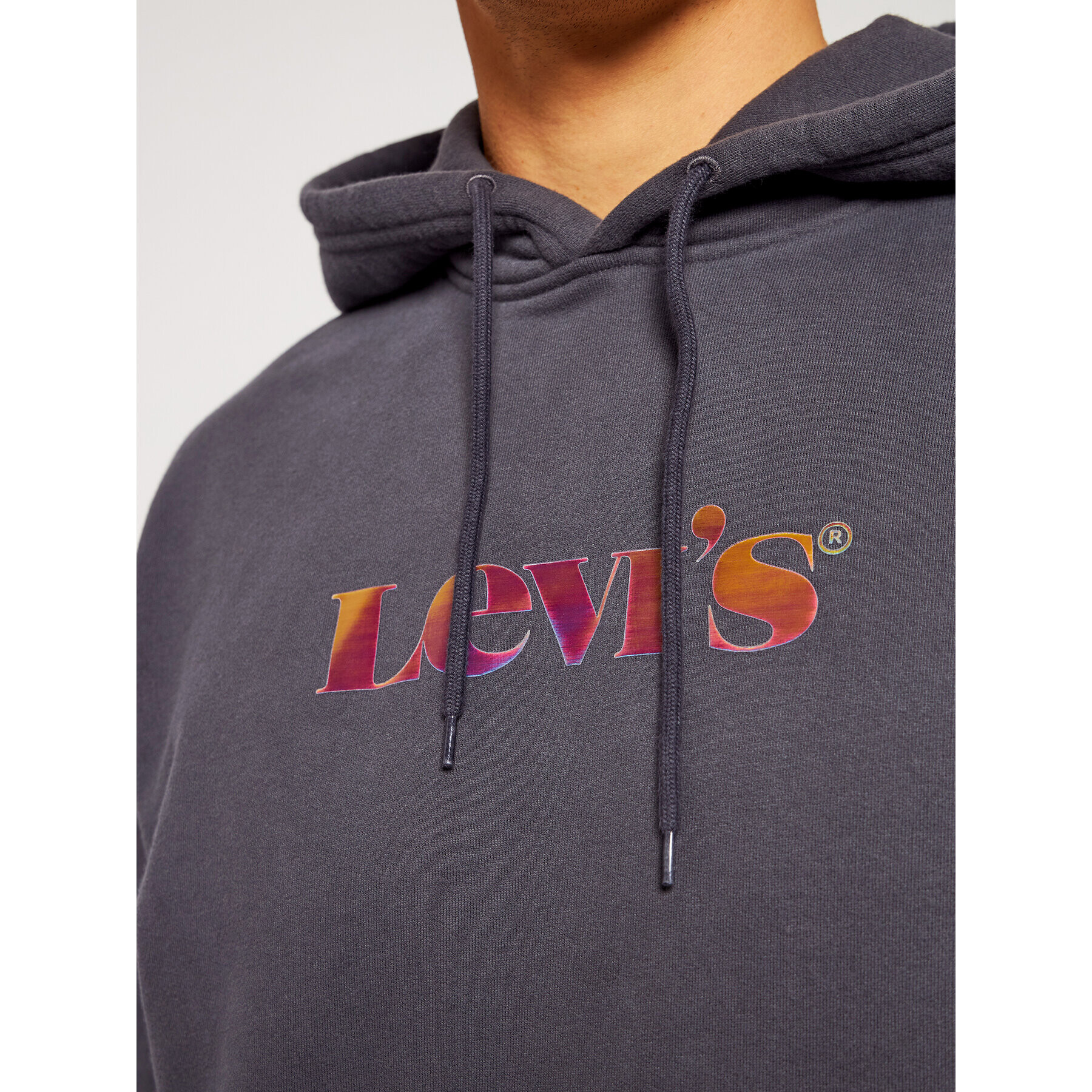 Levi's® Mikina Graphic 38479-0025 Sivá Relaxed Fit - Pepit.sk