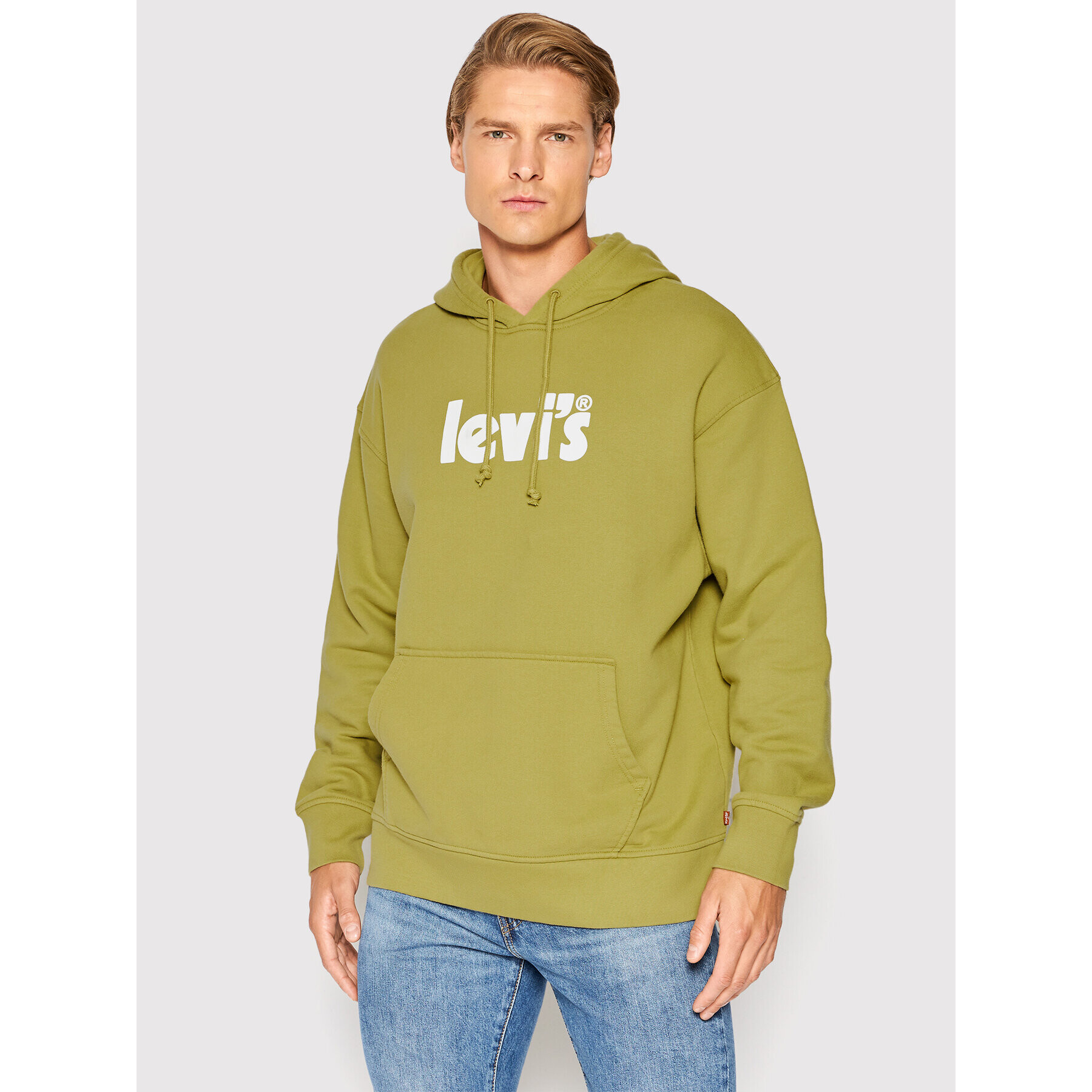 Levi's® Mikina Graphic 38479-0111 Zelená Regular Fit - Pepit.sk