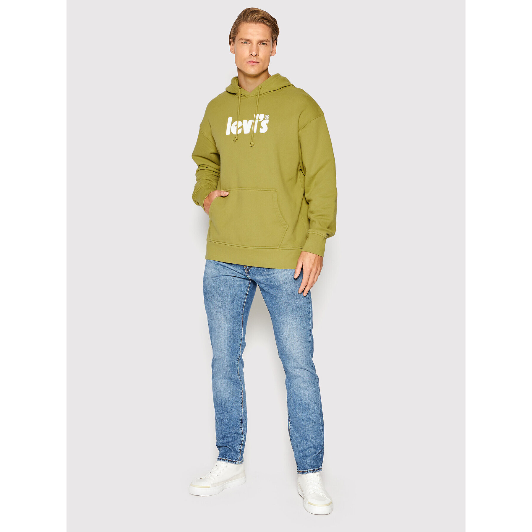 Levi's® Mikina Graphic 38479-0111 Zelená Regular Fit - Pepit.sk