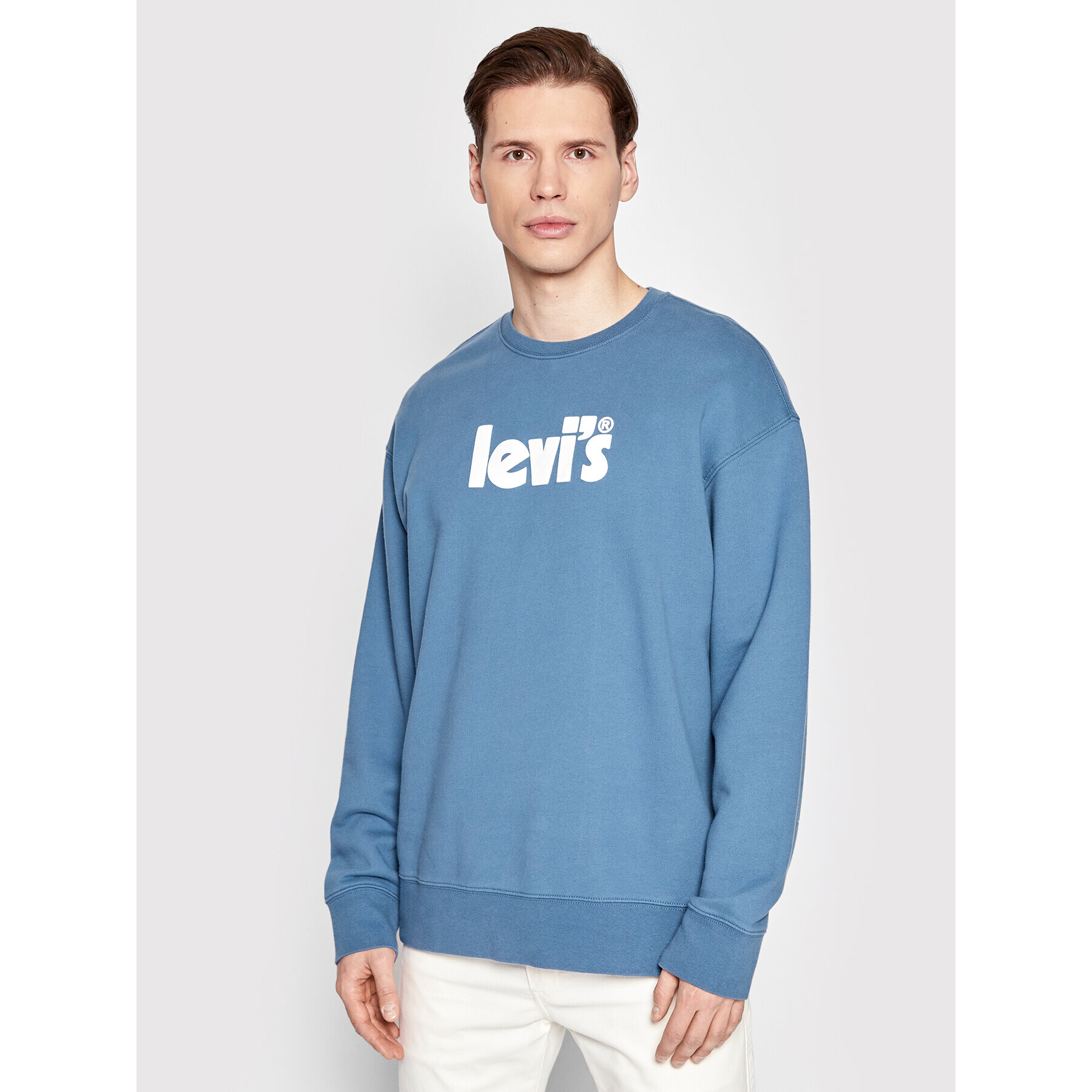 Levi's® Mikina Graphic 38712-0052 Modrá Regular Fit - Pepit.sk